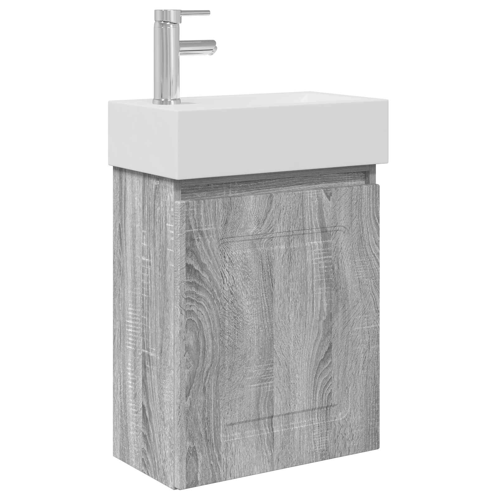 Meuble de salle de bain avec robinet Sonoma gris - XIOS