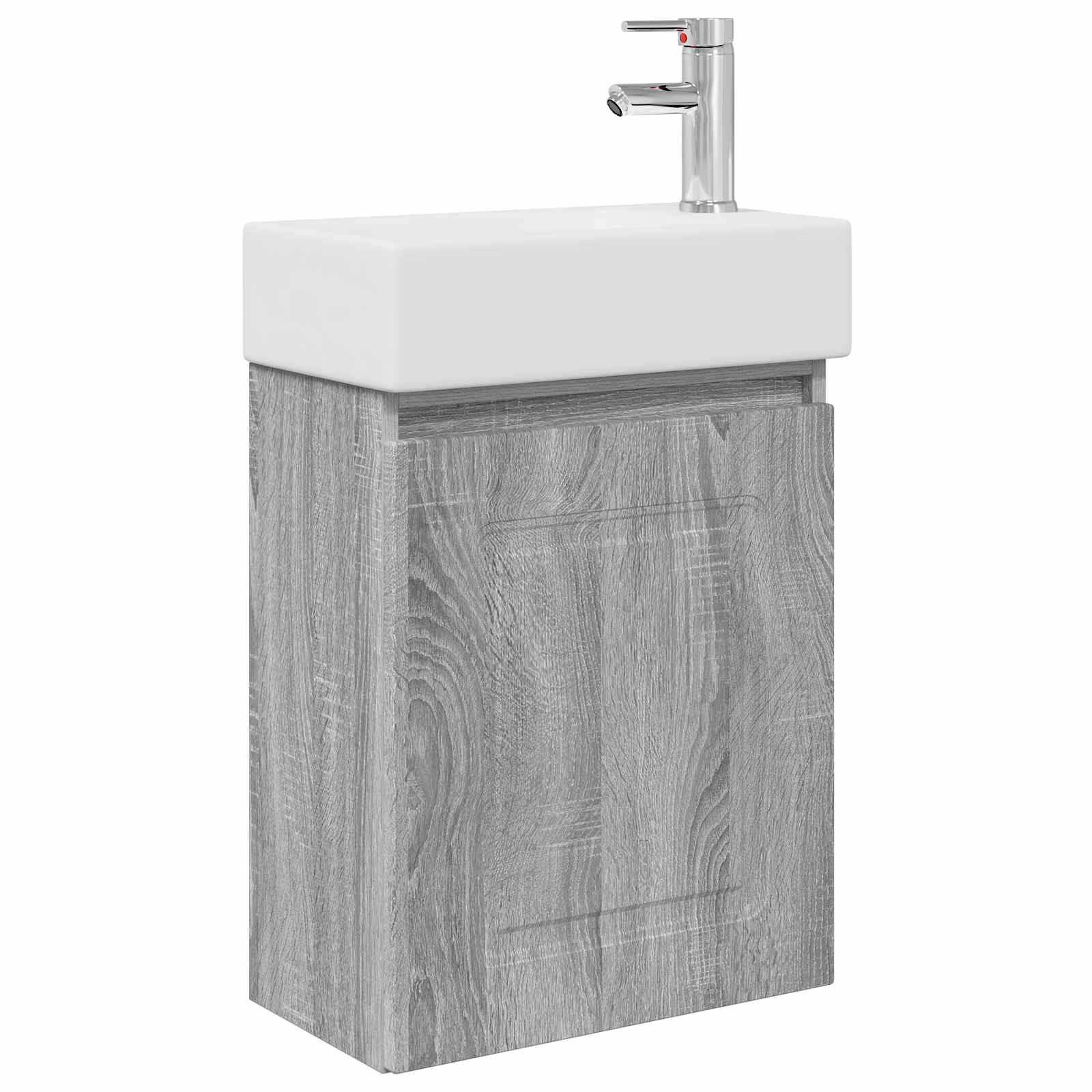Meuble de salle de bain avec robinet Sonoma gris - XIOS