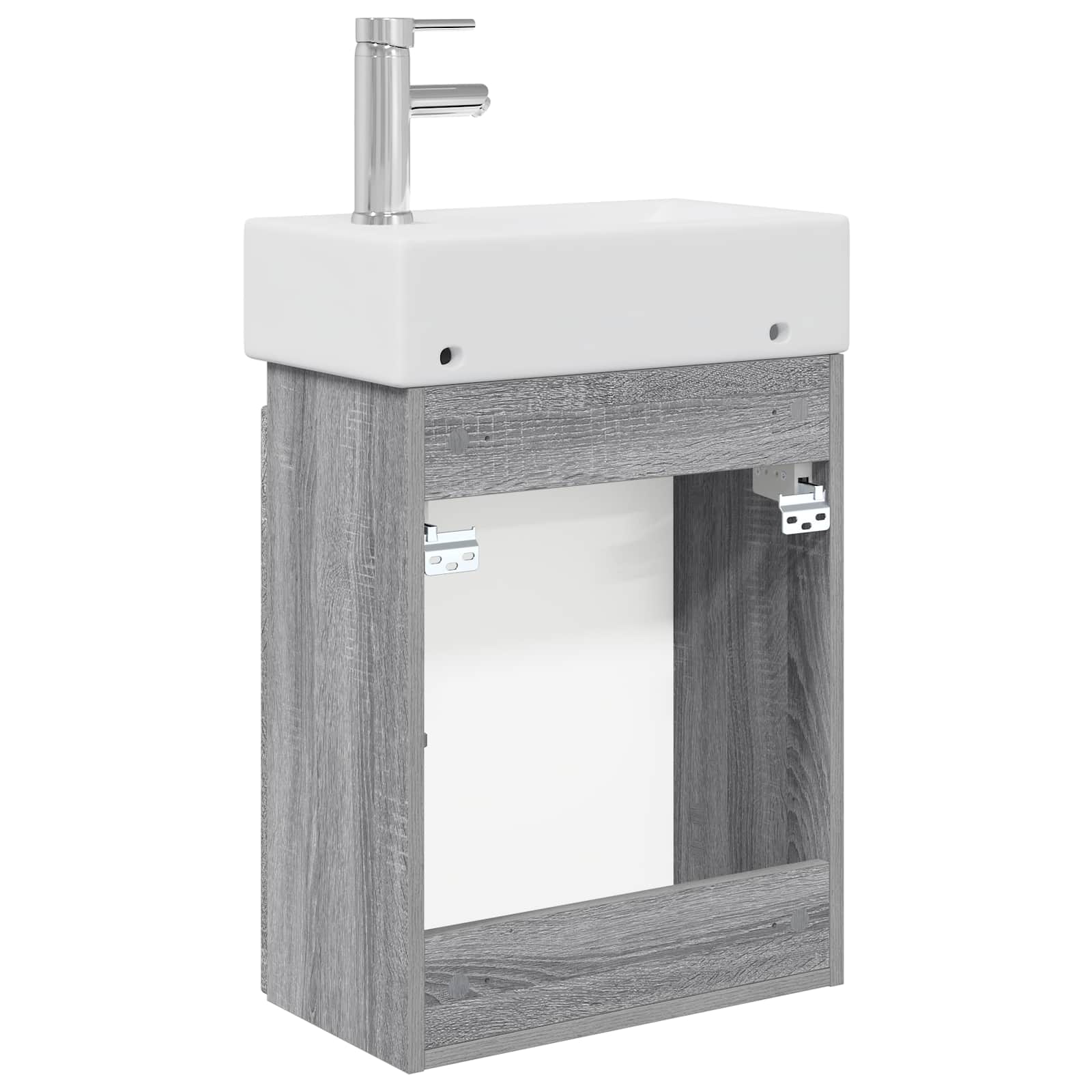 Meuble de salle de bain avec robinet Sonoma gris - XIOS