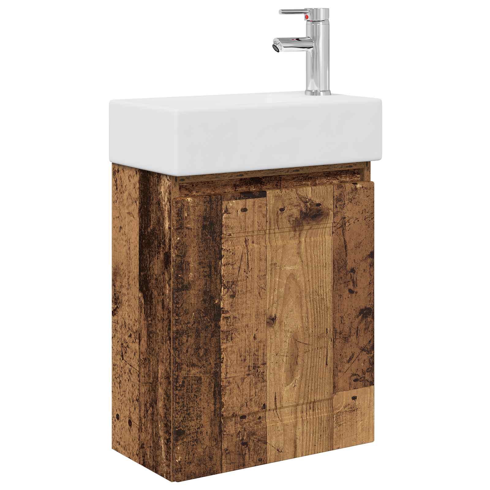 Meuble de salle de bain avec robinet Bois ancien - XIOS
