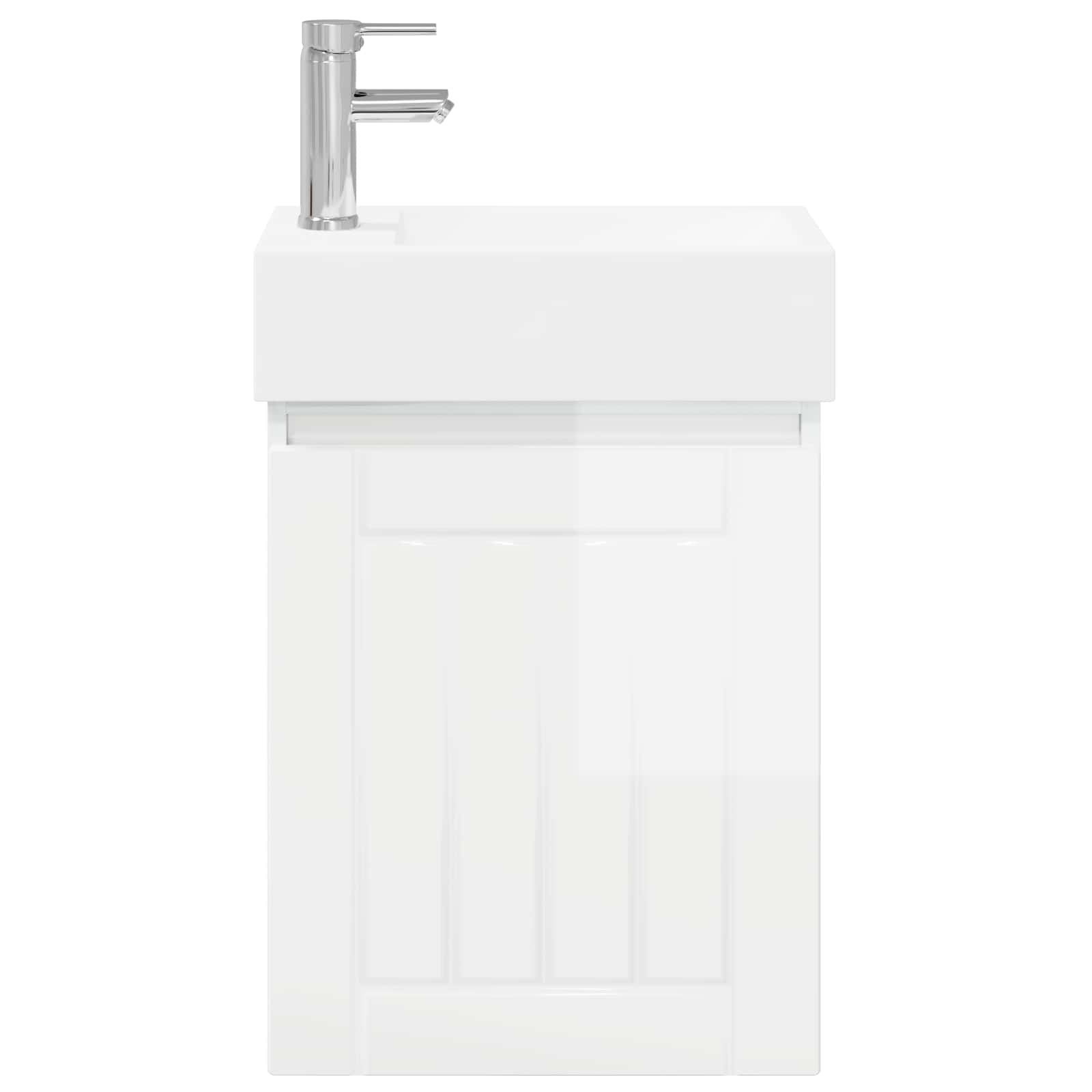 Meuble de salle de bain avec robinet Blanc brillant - XIOS