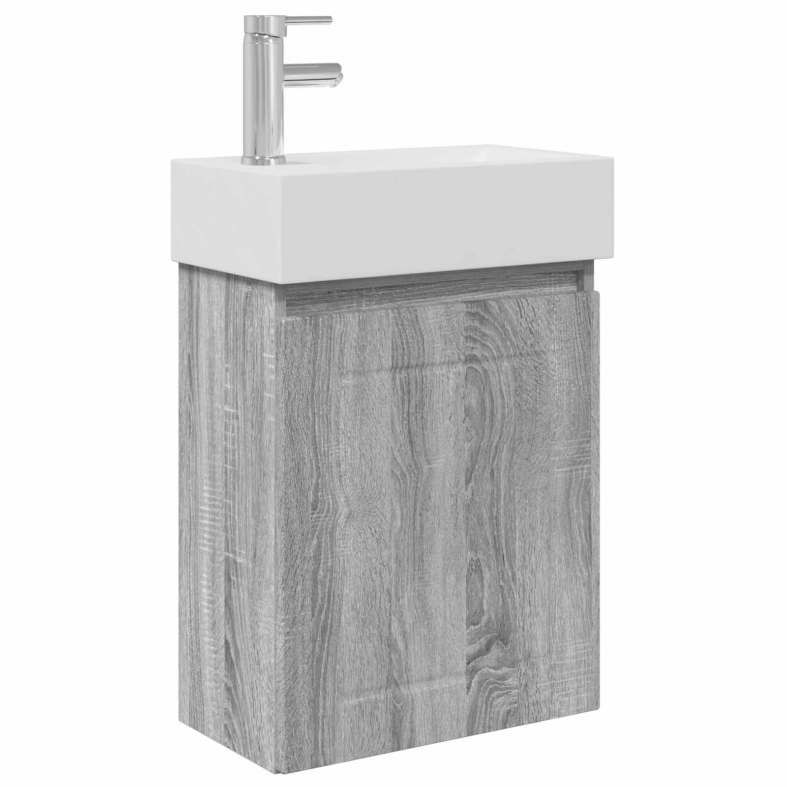 Meuble de salle de bain avec robinet Sonoma gris - XIOS