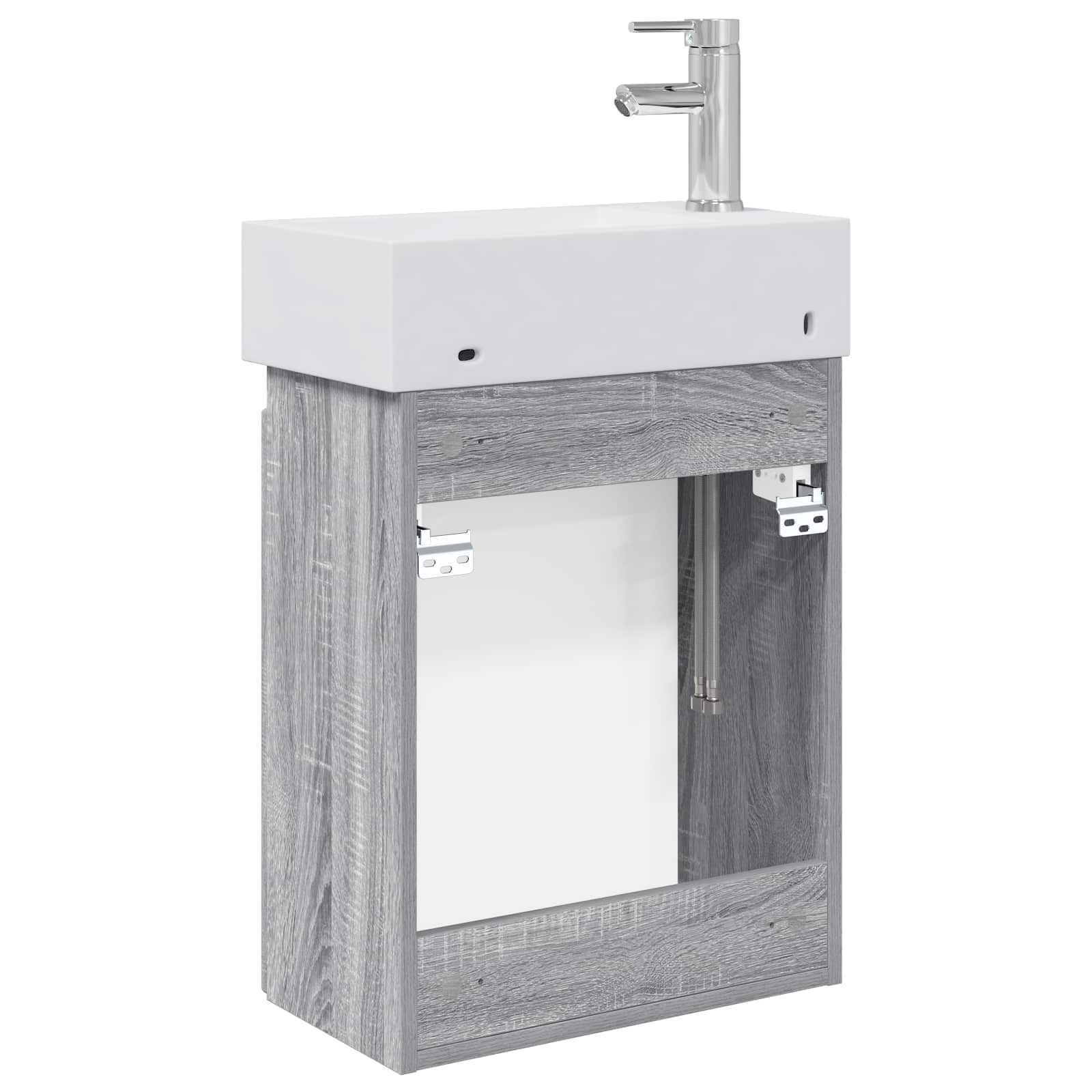 Meuble de salle de bain avec robinet Sonoma gris - XIOS