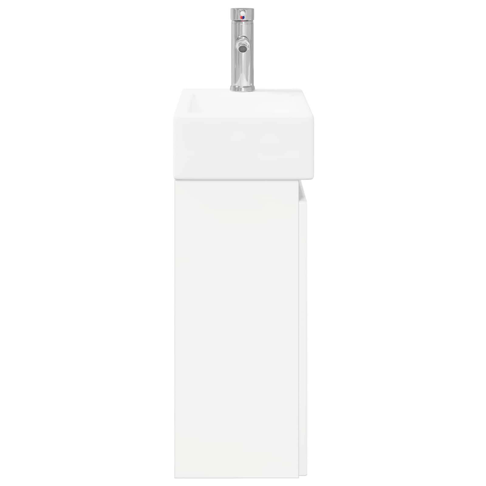 Meuble de salle de bain avec robinet Blanc brillant - XIOS