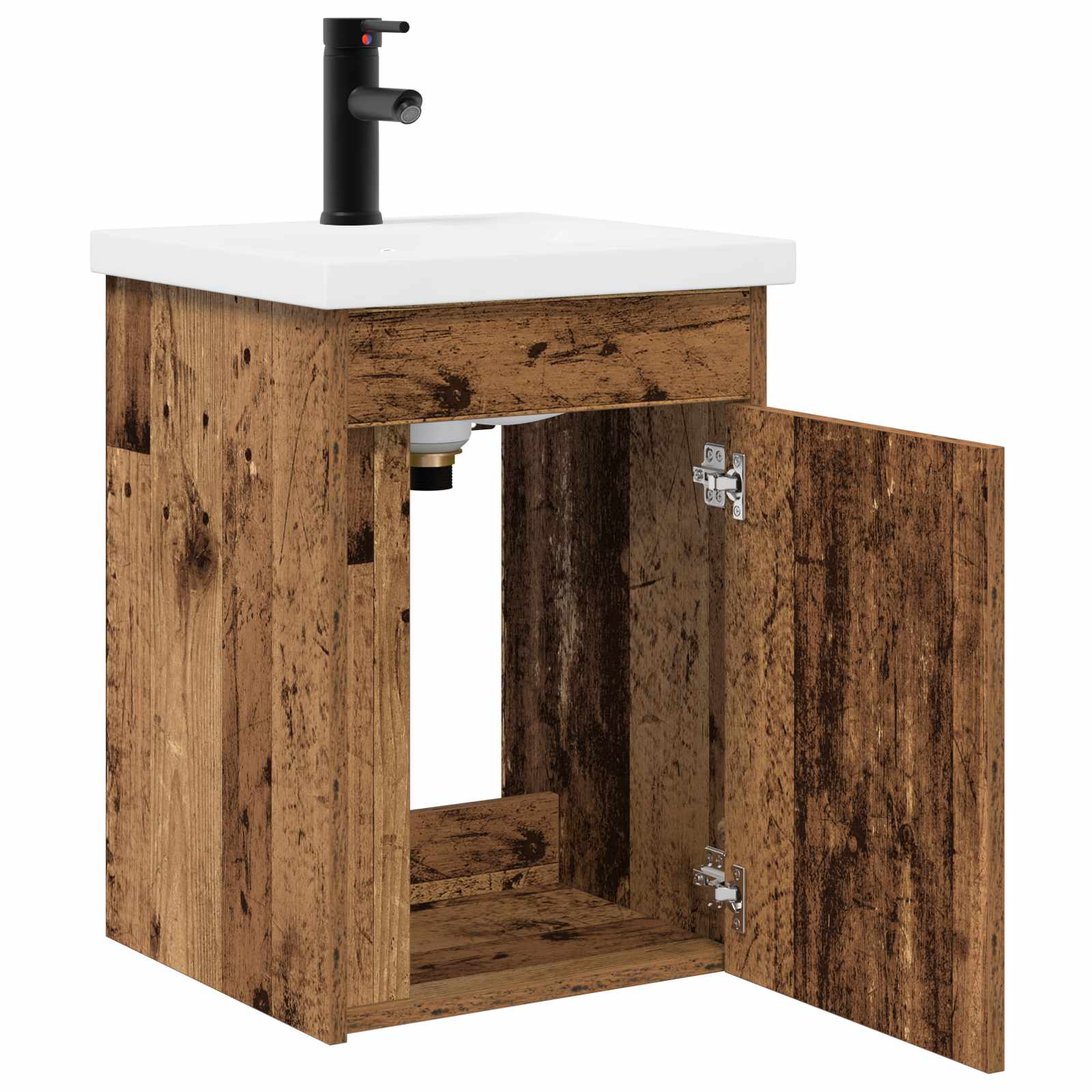 Meuble de salle de bain avec robinet Bois ancien - XIOS
