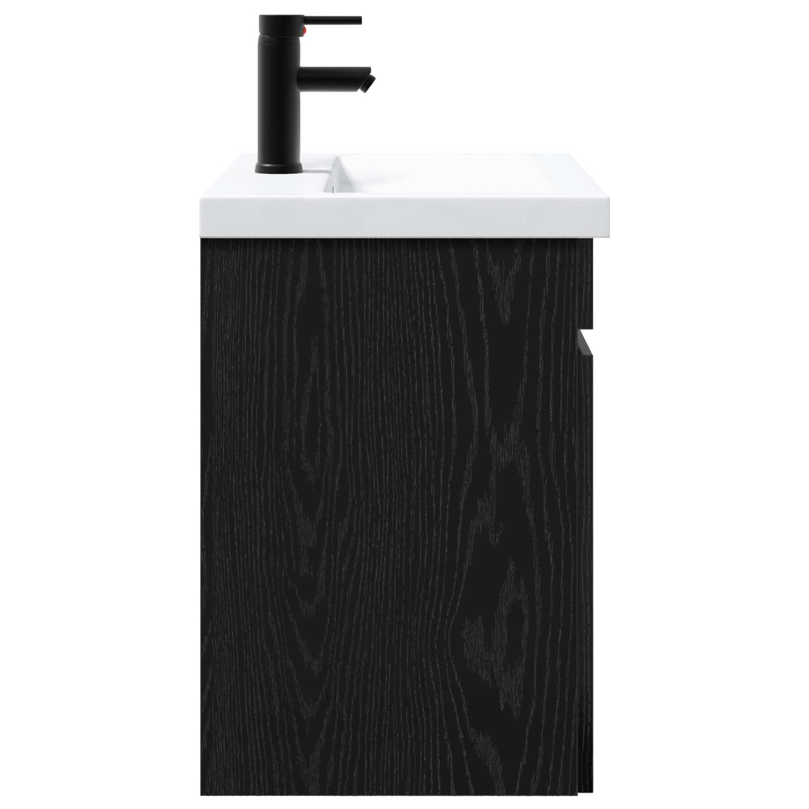 Meuble de salle de bain avec robinet Chêne noir - XIOS