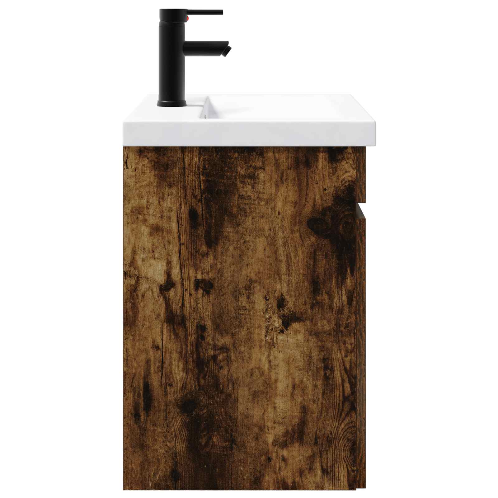 Meuble de salle de bain avec robinet Chêne fumé - XIOS