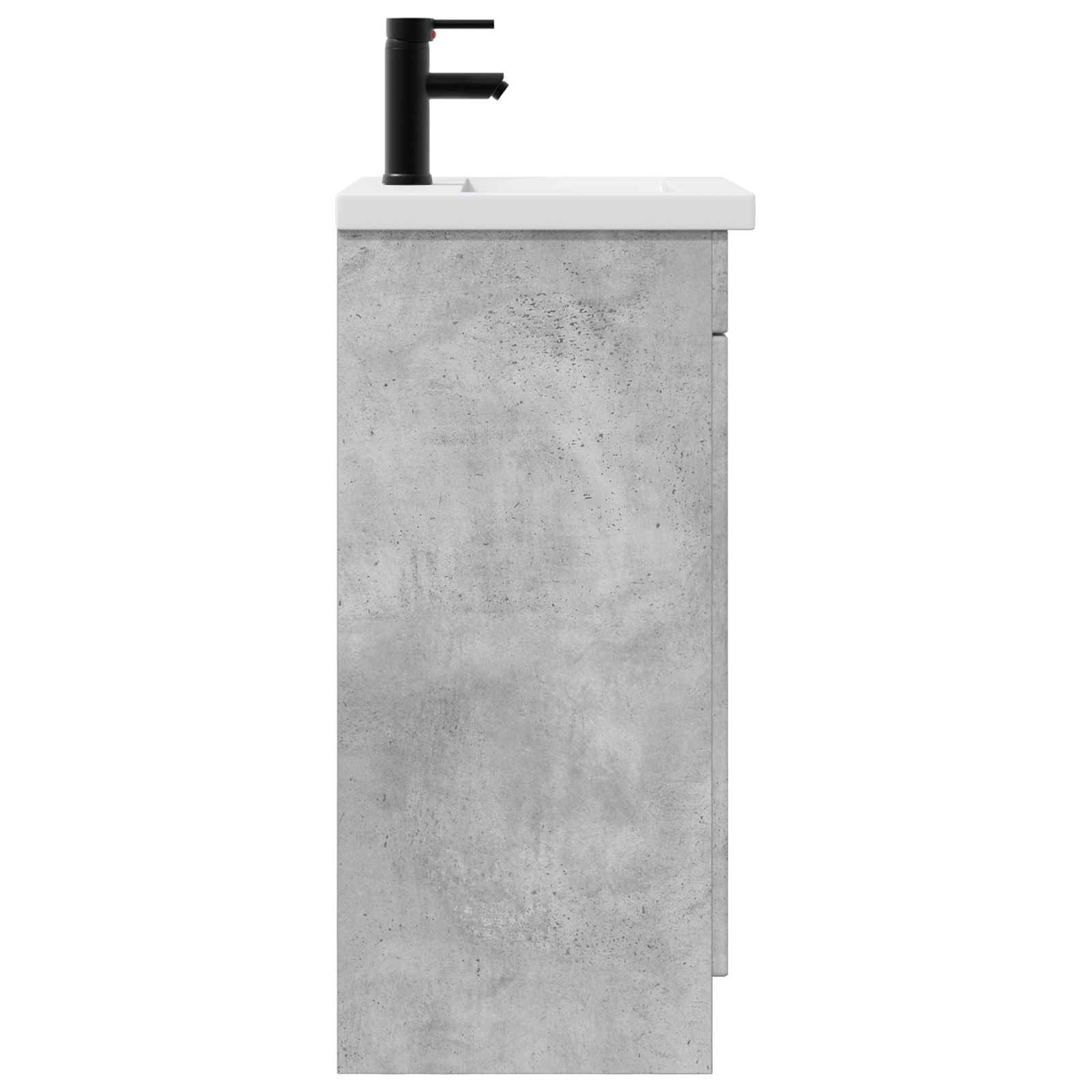 Meuble de salle de bain avec évier Gris béton 42 x 40 x 84,5 cm