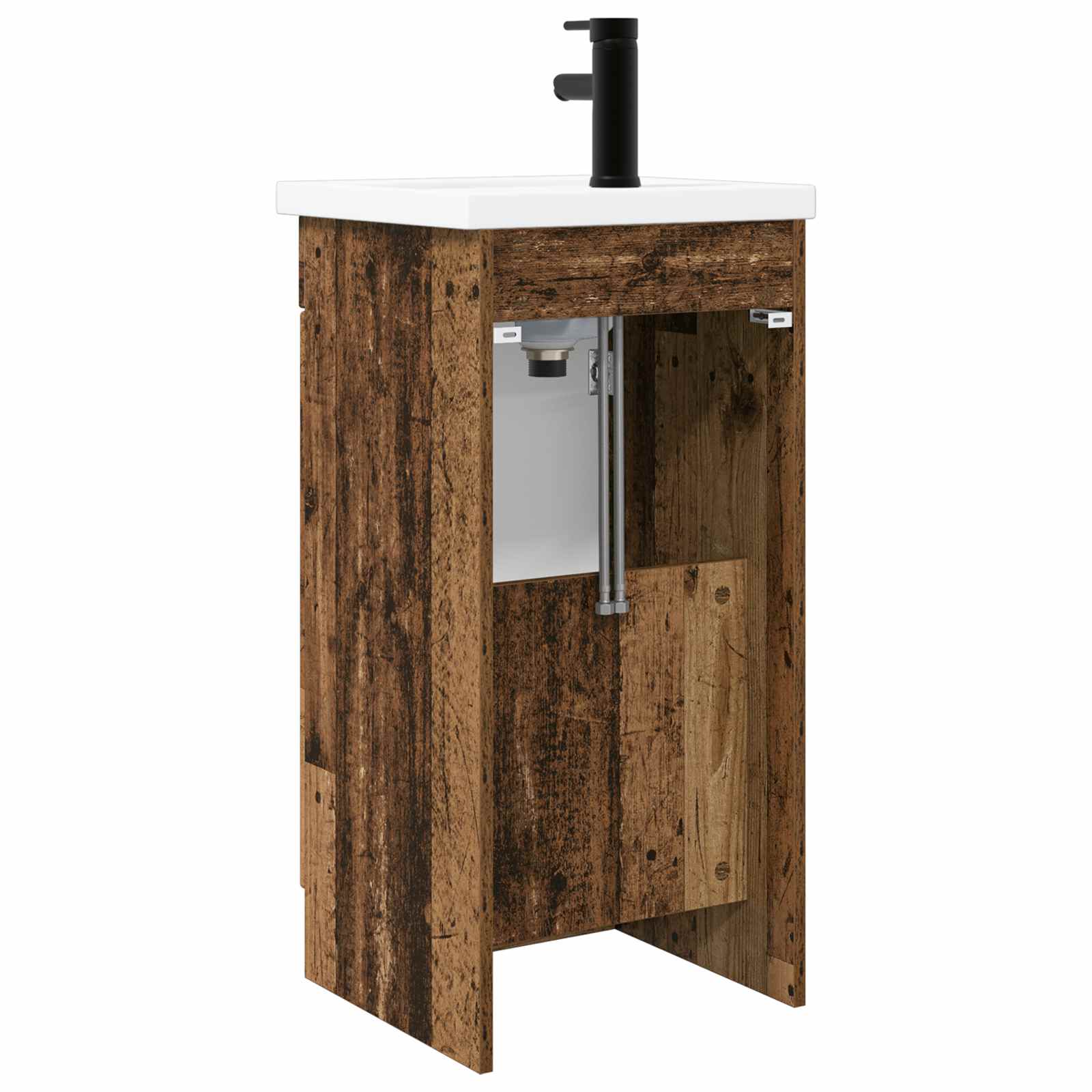Meuble de salle de bain avec évier Bois ancien