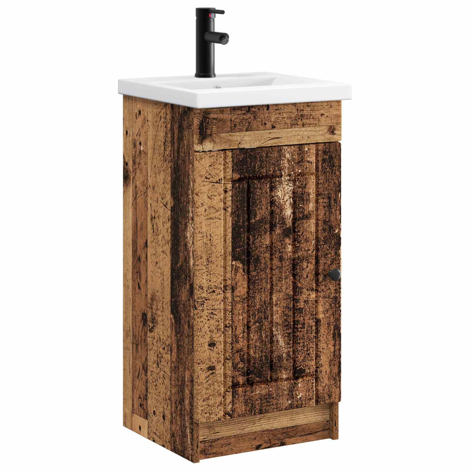 Meuble de salle de bain avec évier Bois ancien