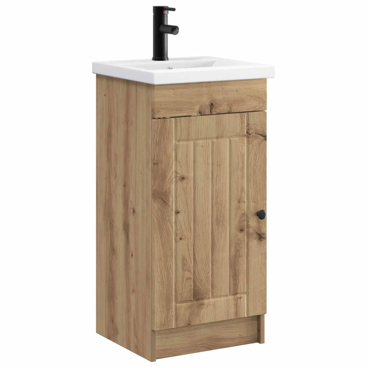 Meuble de salle de bain avec évier Chêne artisanal - XIOS
