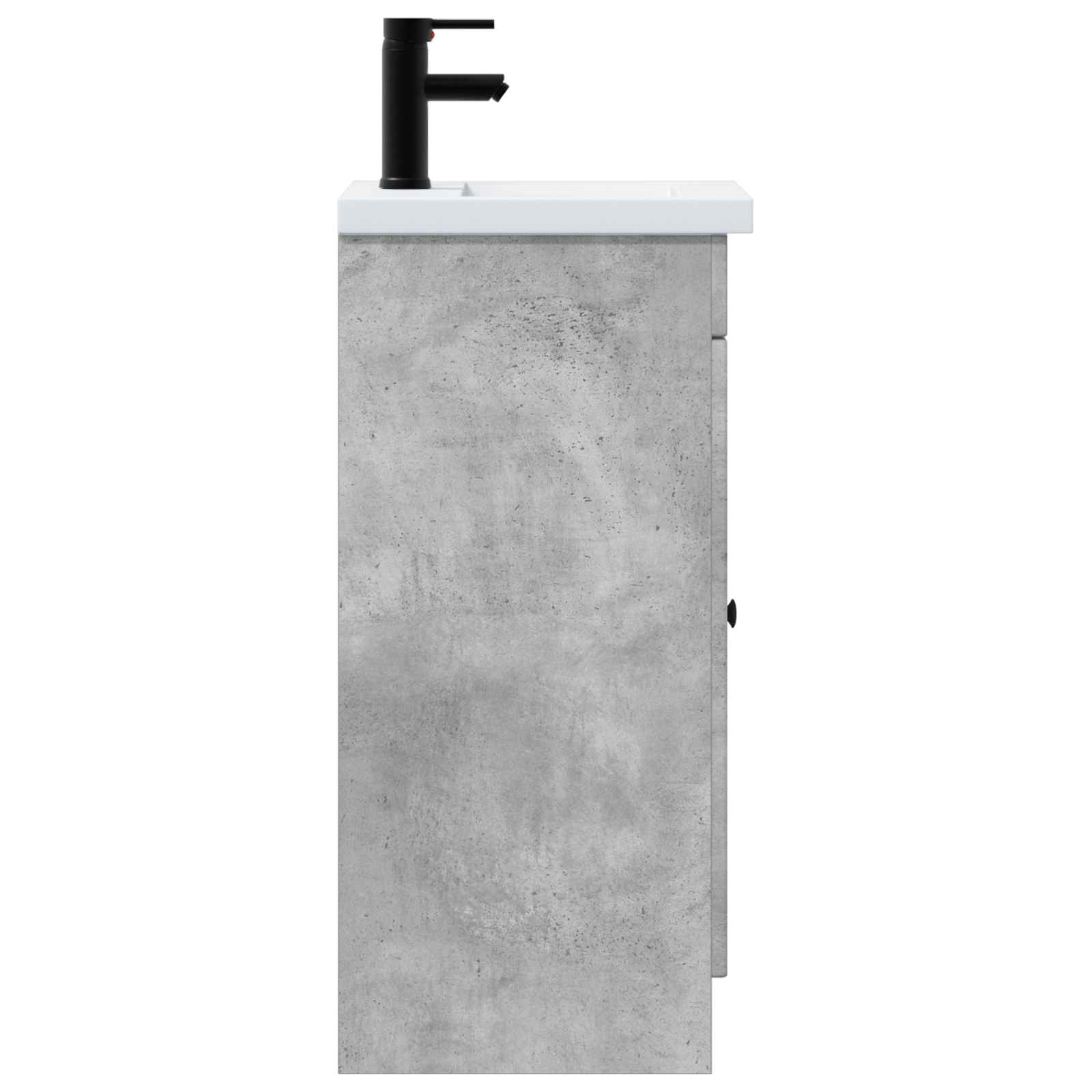 Meuble de salle de bain avec évier Gris béton 42 x 40 x 84,5 cm