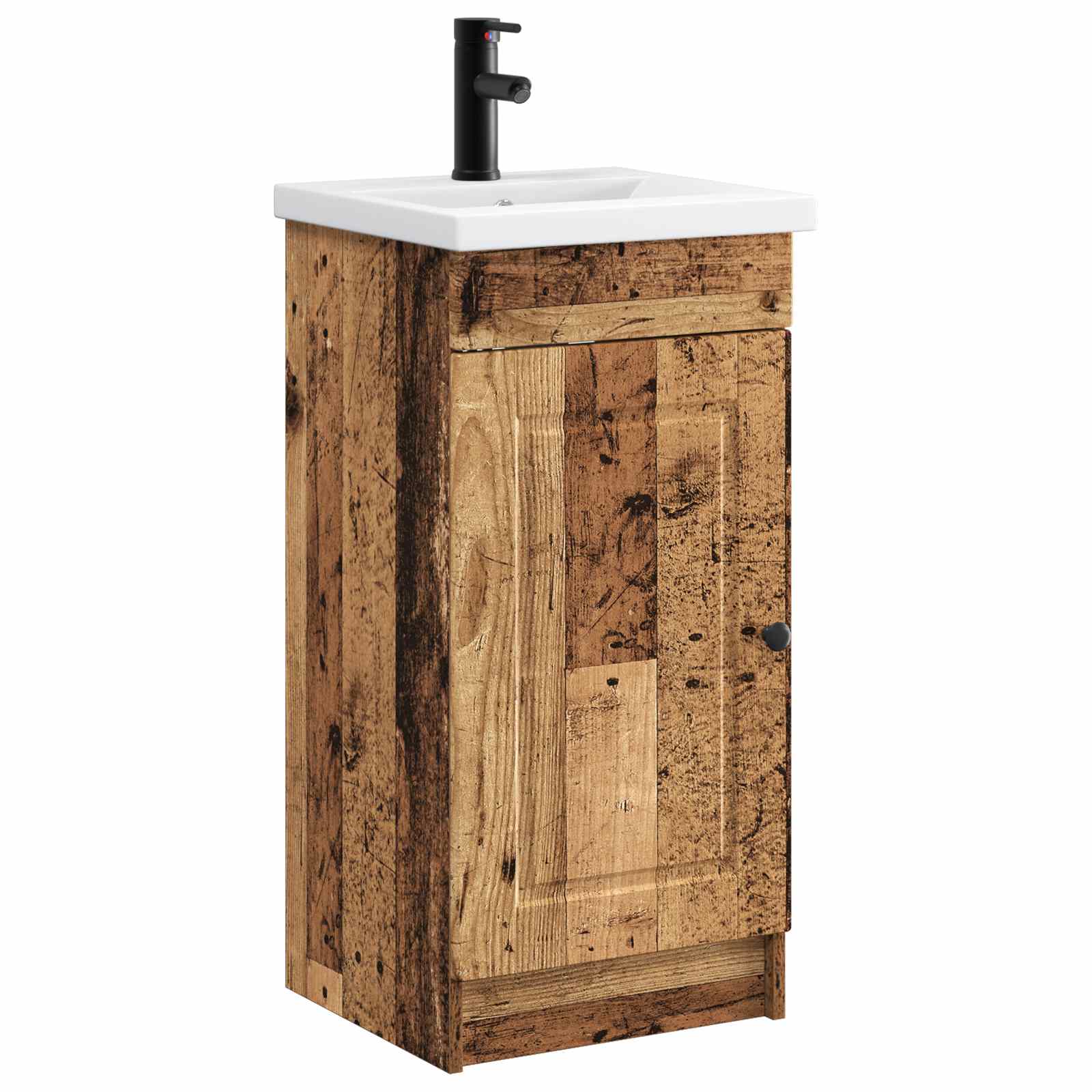 Meuble de salle de bain avec évier Bois ancien
