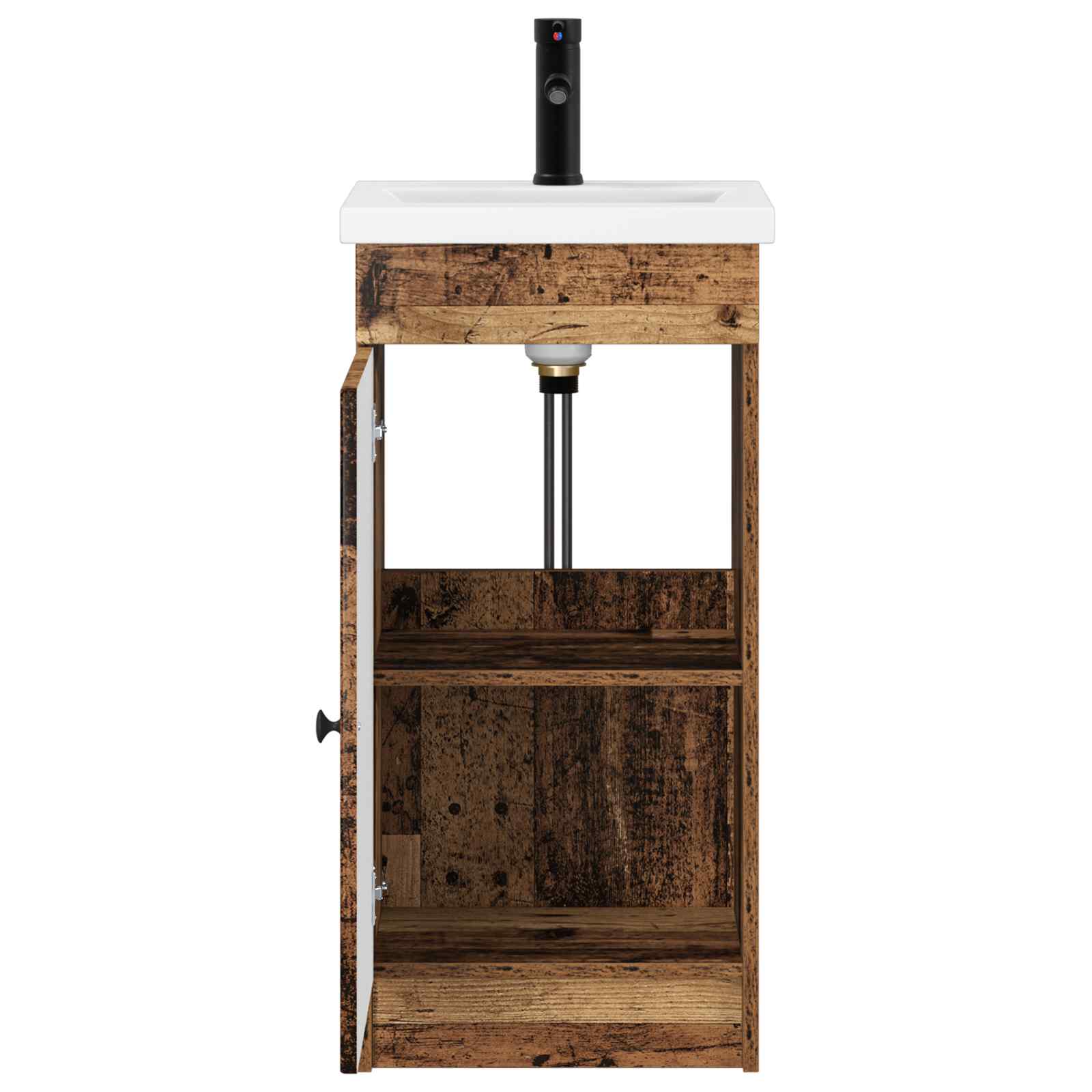 Meuble de salle de bain avec évier Bois ancien