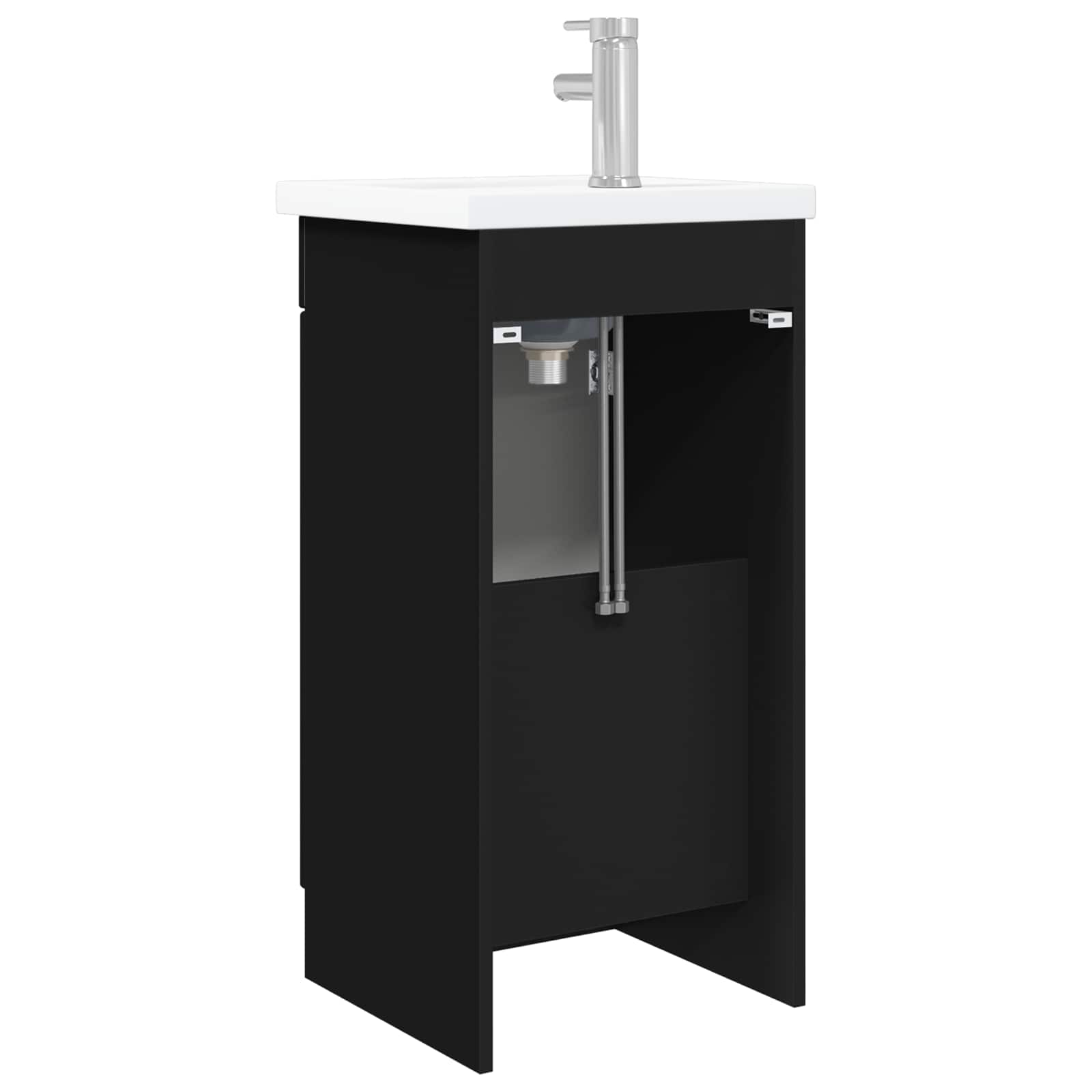Meuble de salle de bain avec évier Noir 42 x 40 x 84,5 cm - XIOS