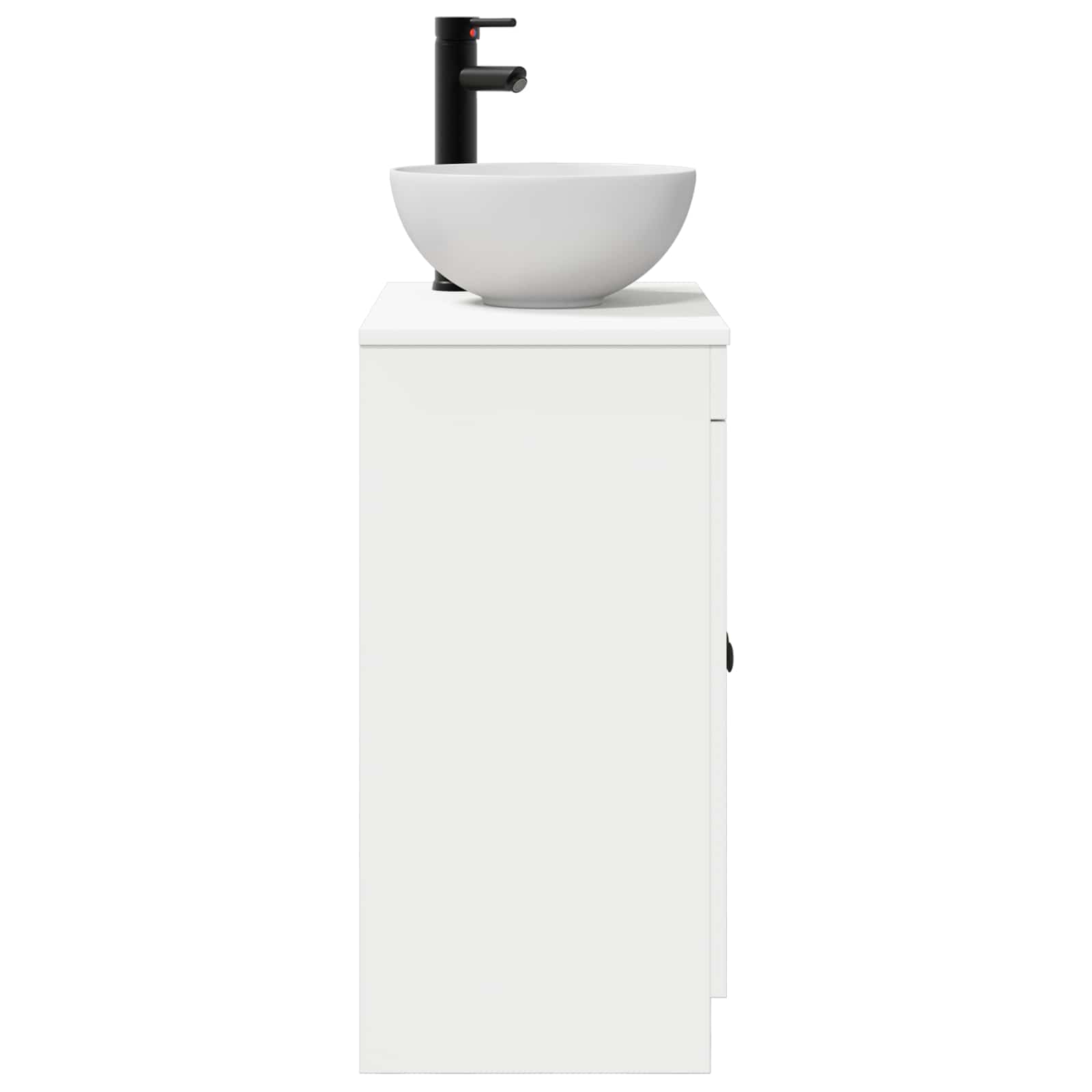 Meuble de salle de bain avec évier Blanc 54 x 35 x 83 cm