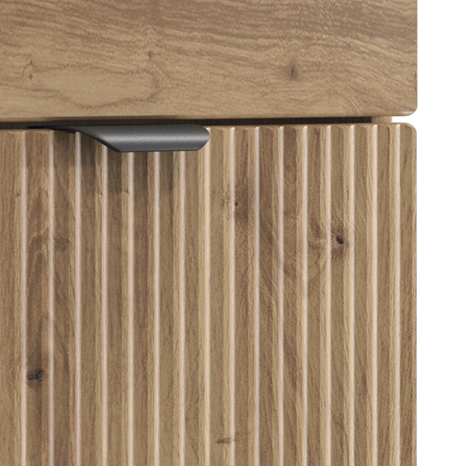 Meuble de salle de bain avec évier Chêne artisanal