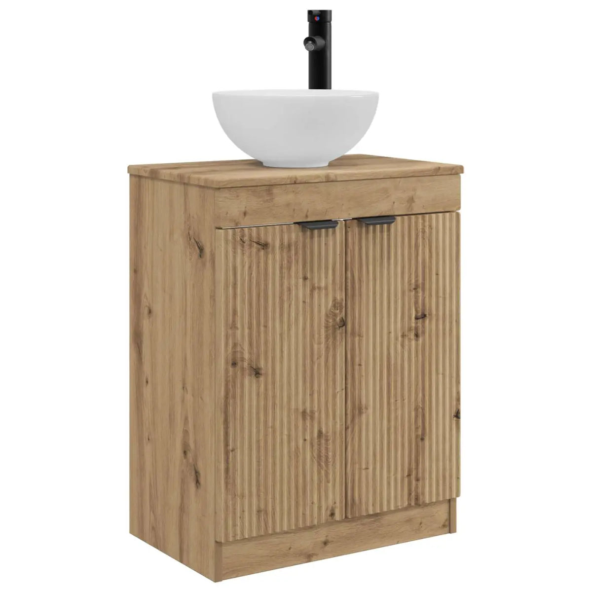 Meuble de salle de bain avec évier Chêne artisanal - XIOS