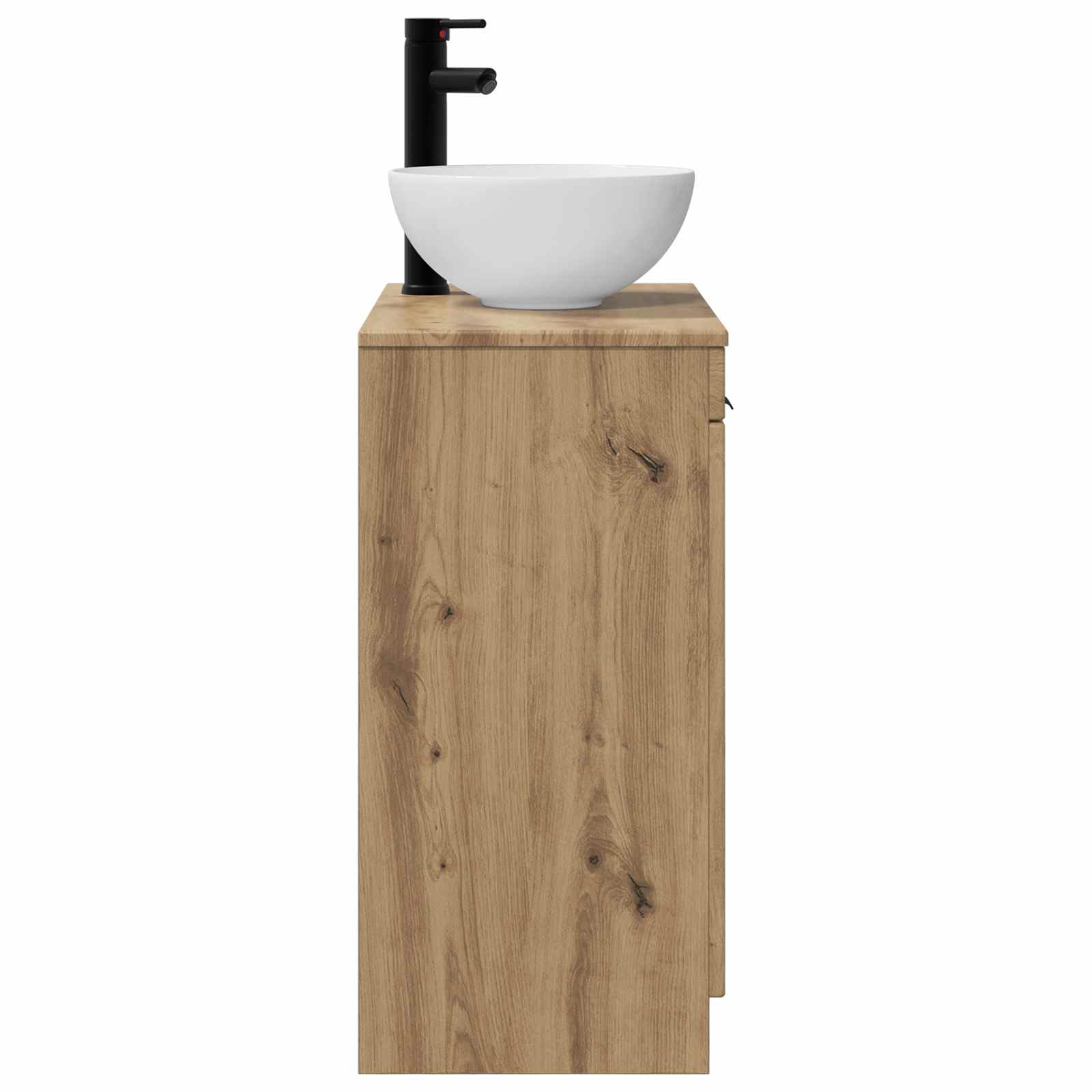 Meuble de salle de bain avec évier Chêne artisanal