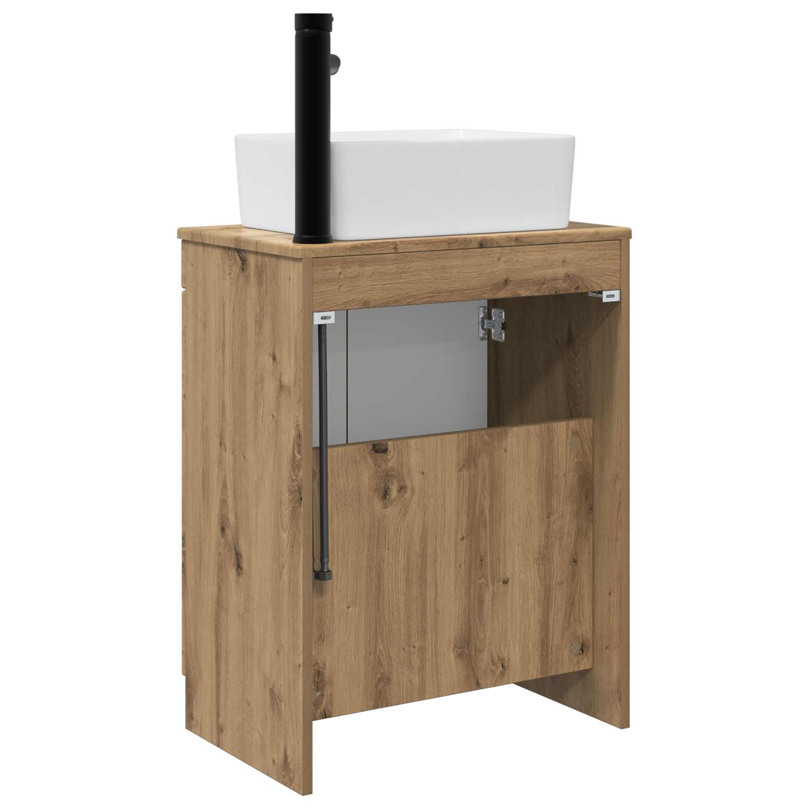 Meuble de salle de bain avec évier Chêne artisanal - XIOS