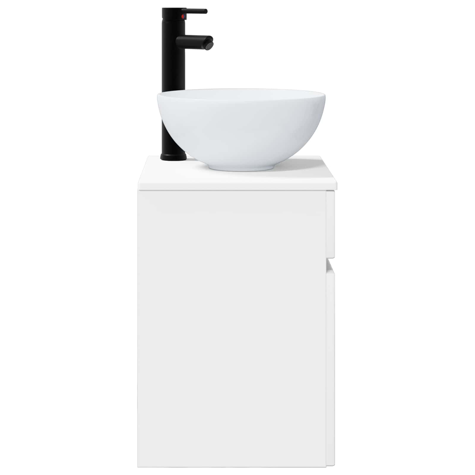 Meuble de lavabo mural Blanc 39 x 41 x 64,5 cm