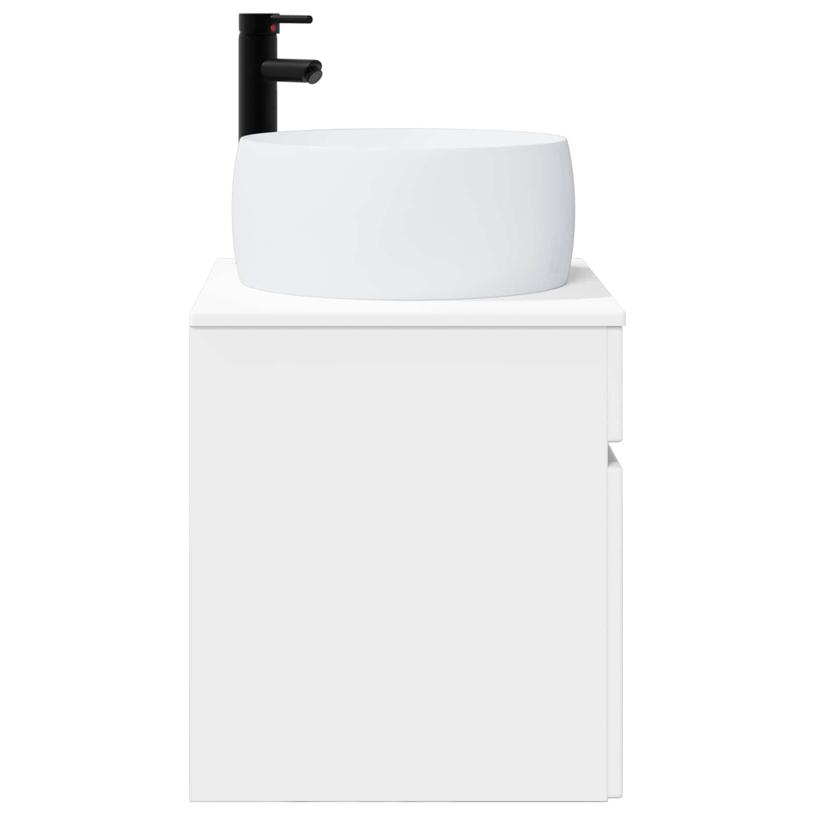 Meuble de lavabo mural Blanc 49 x 44,5 x 66 cm