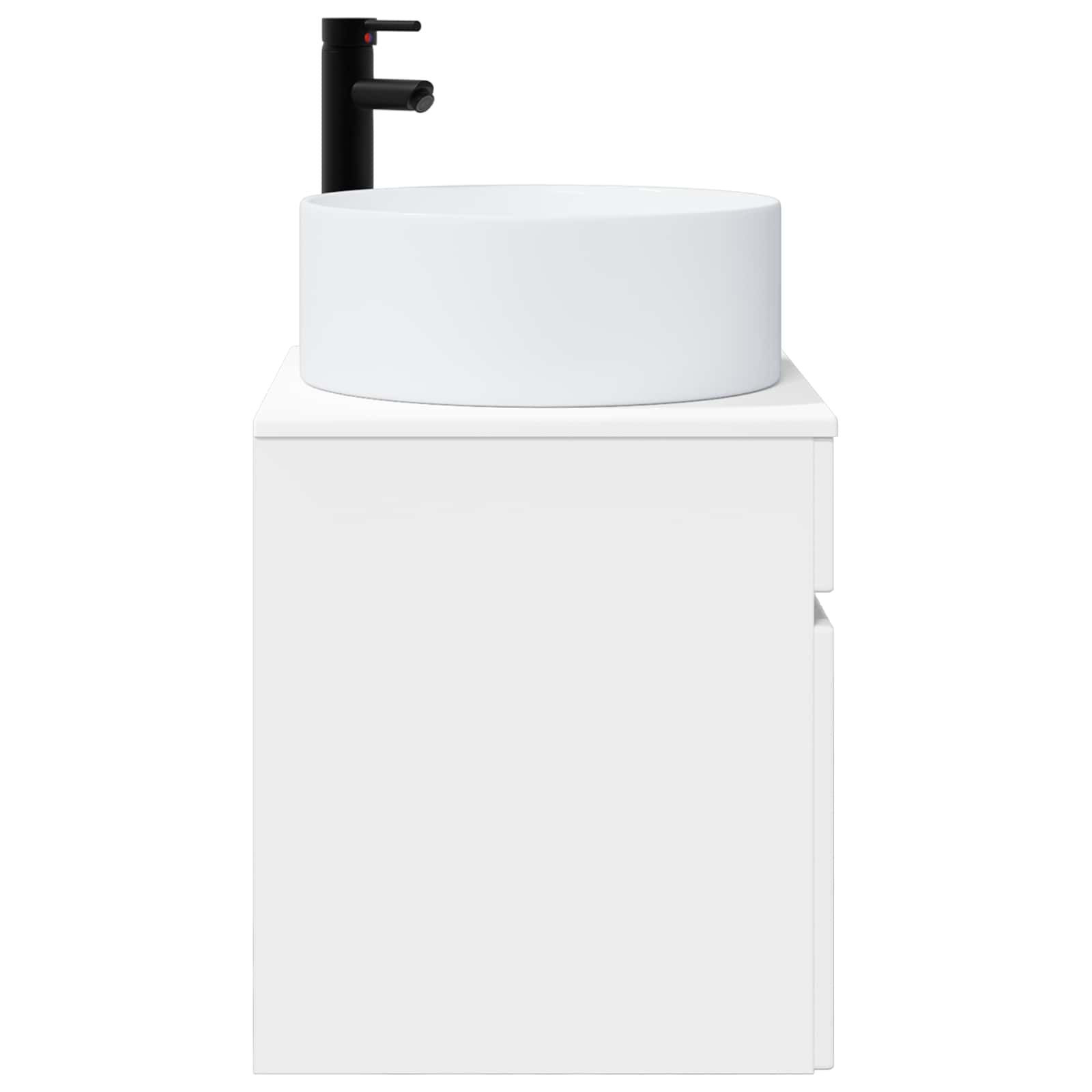 Meuble de lavabo mural Blanc 49 x 44,5 x 65,5 cm