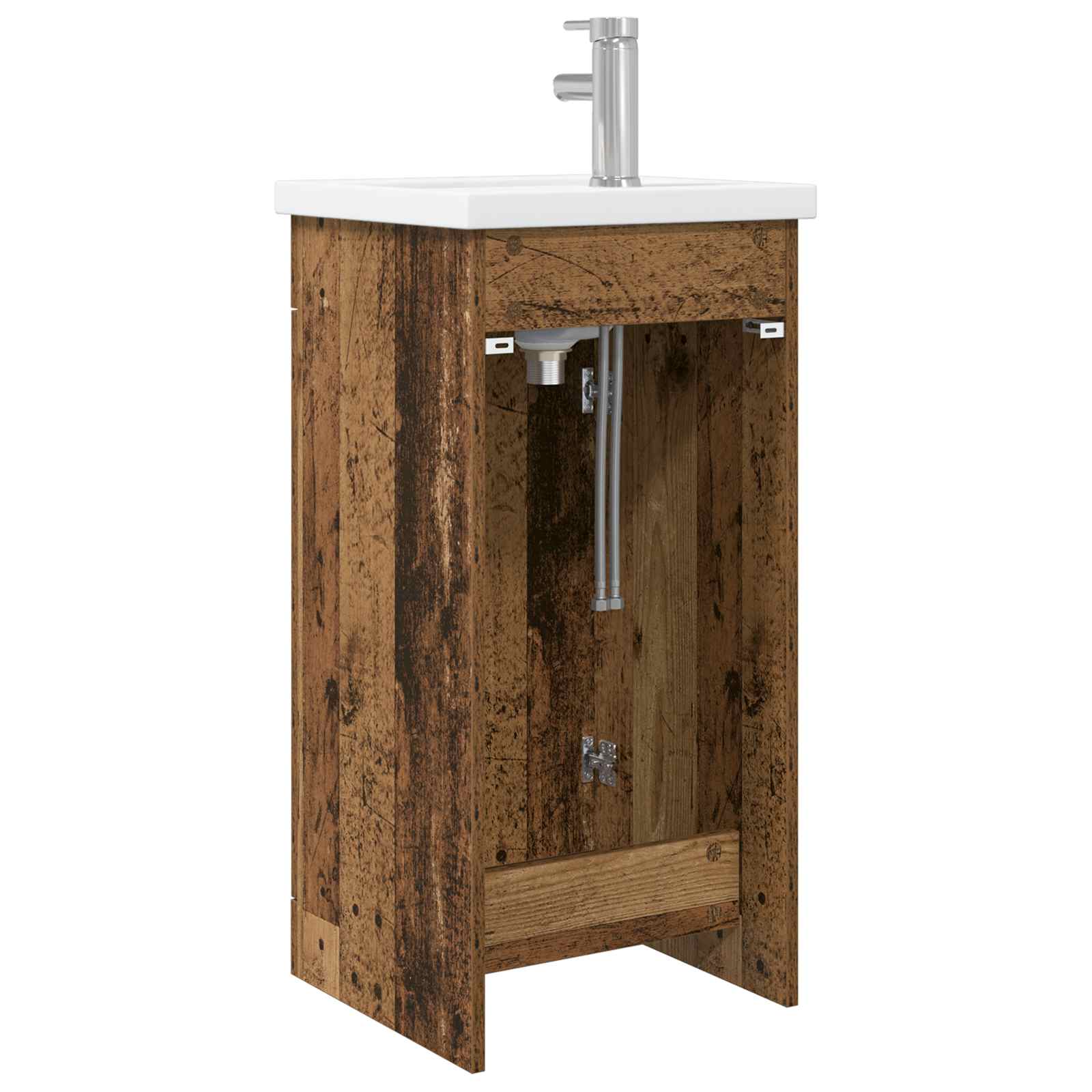 Meuble de salle de bain avec évier Bois ancien