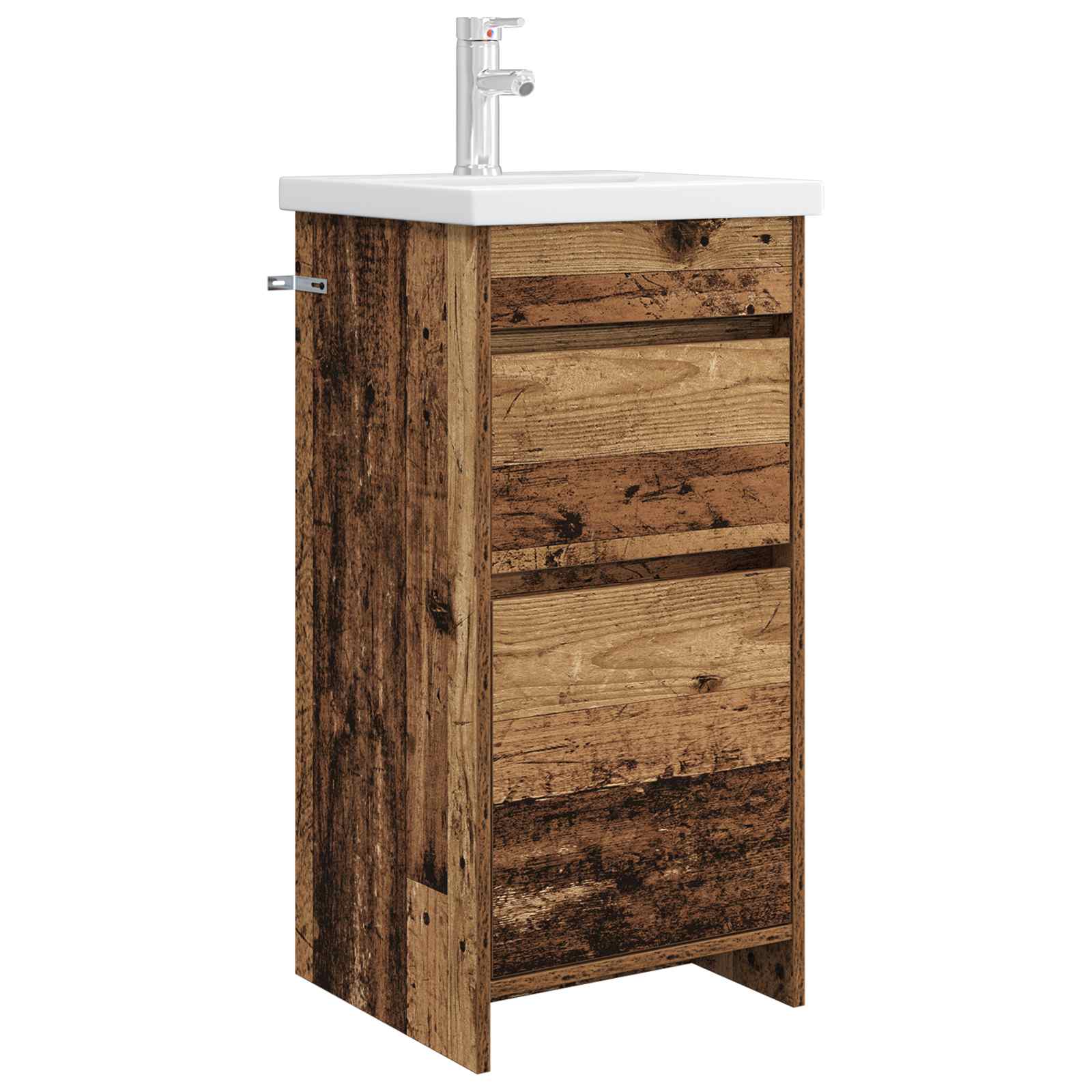 Meuble de salle de bain avec évier Bois ancien