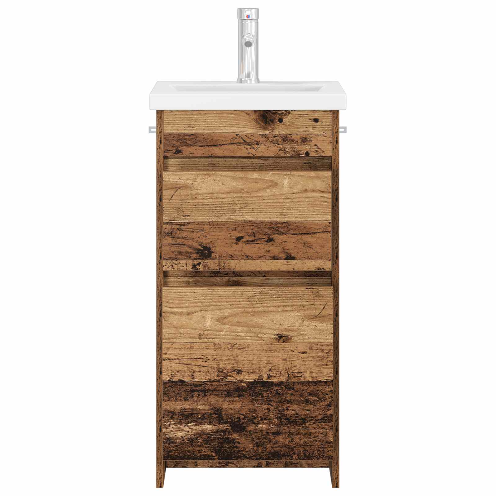 Meuble de salle de bain avec évier Bois ancien