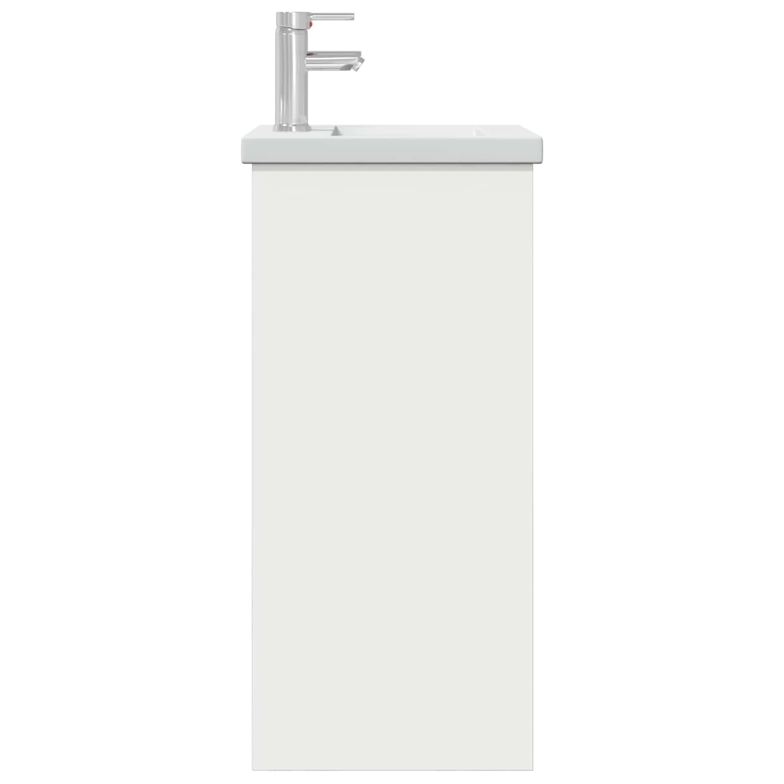Meuble de salle de bain avec évier Blanc 42 x 40 x 84,5 cm