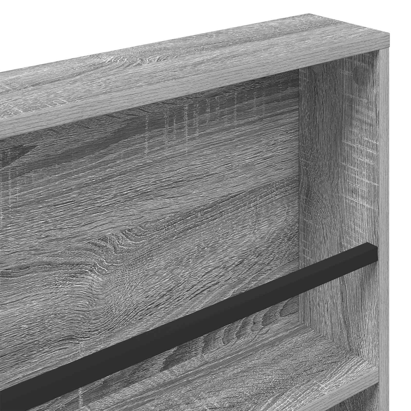 Étagère à magazines 2 pc Gris Sonoma 60 x 12 x 70 cm - XIOS