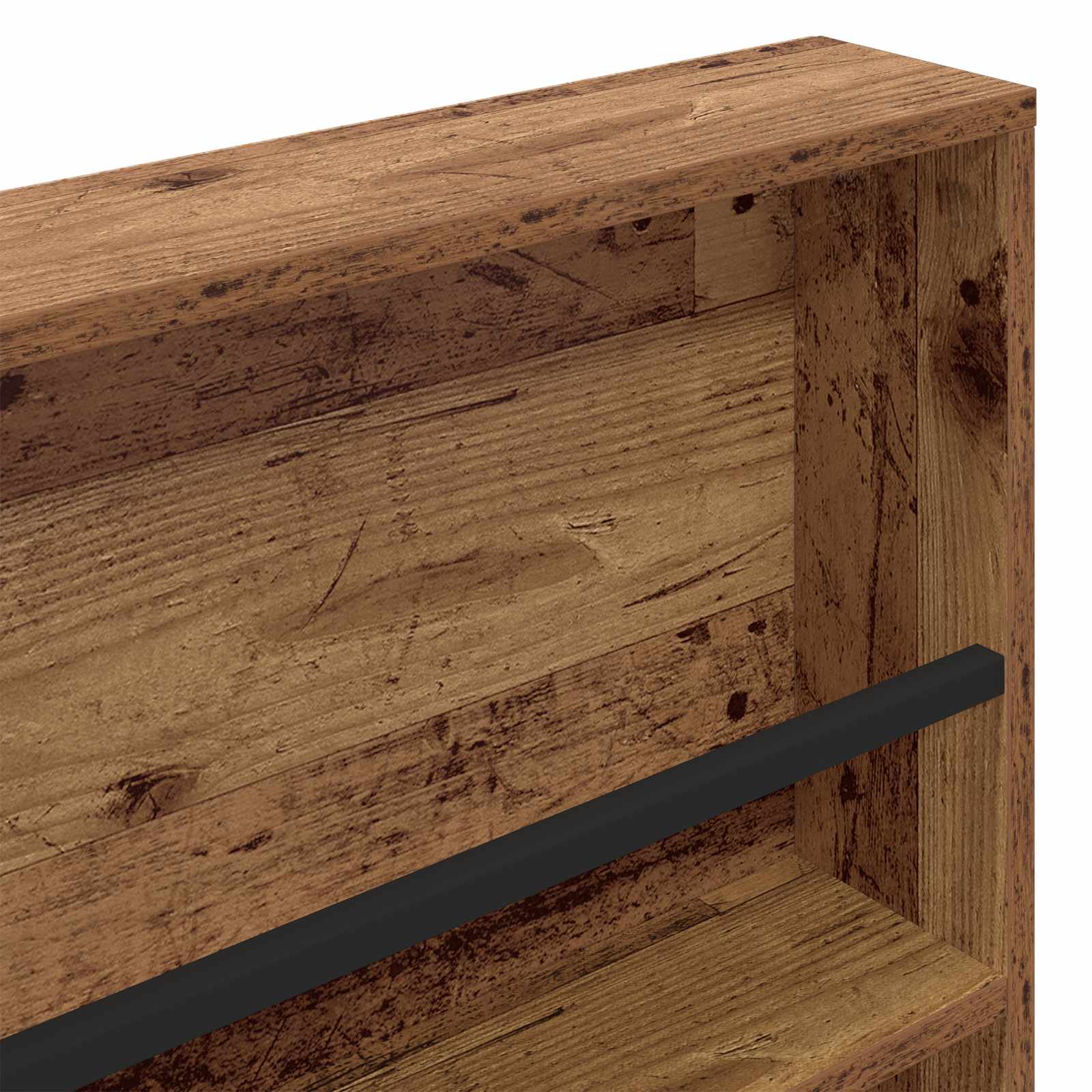 Étagère à magazines 2 pc Bois ancien 80 x 12 x 70 cm - XIOS
