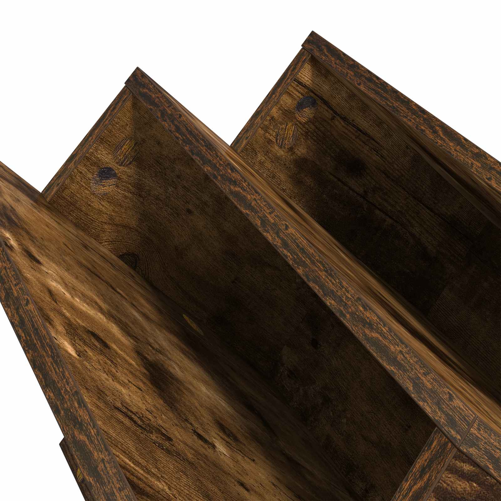 Étagère à magazines avec étagère Chêne fumé 53 x 40 x 28,5 cm - XIOS