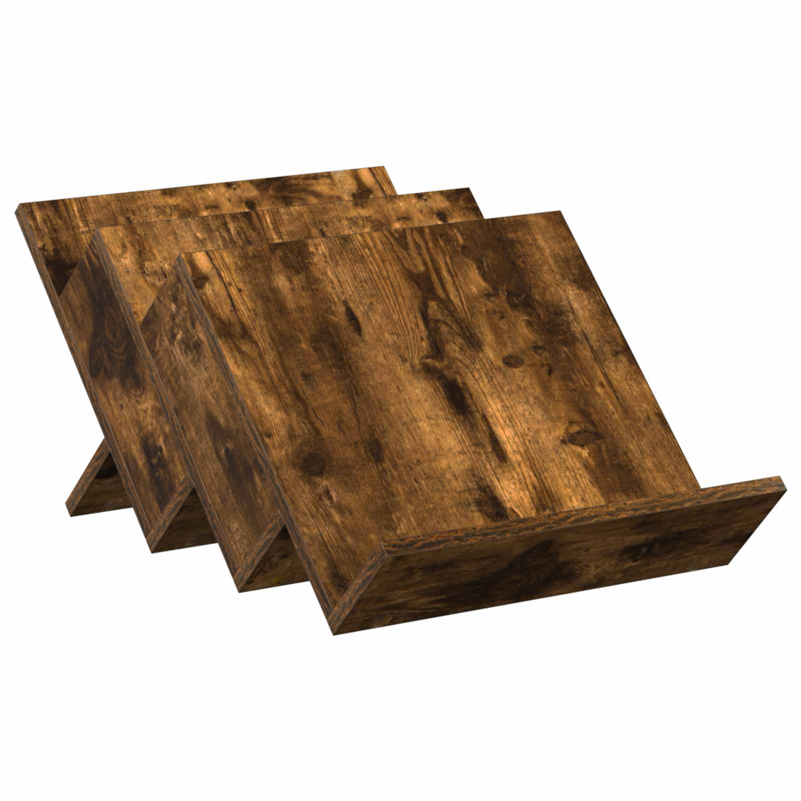 Étagère à magazines avec étagère Chêne fumé 53 x 40 x 28,5 cm - XIOS
