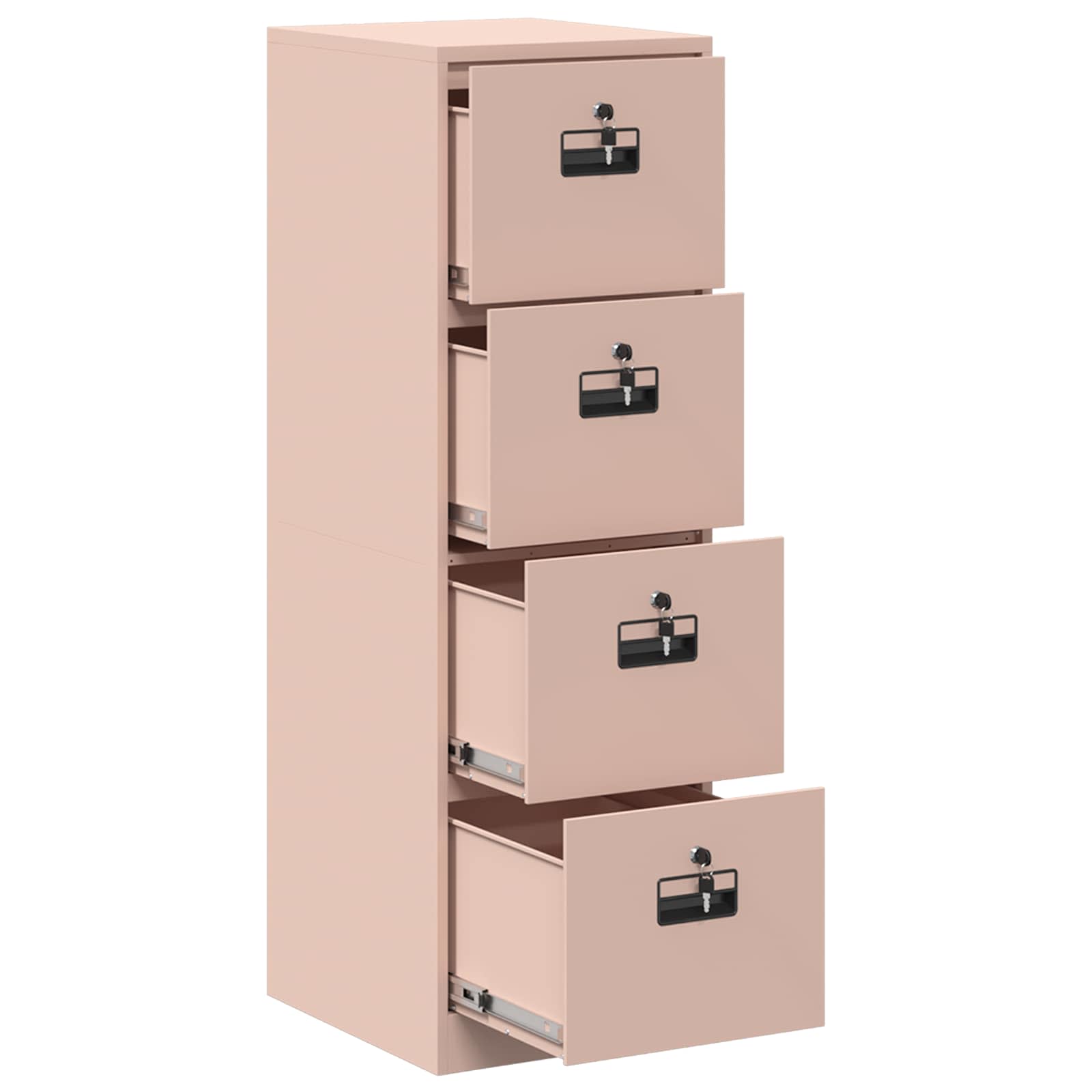 Cabinet de Dossier avec tiroir 2 pcs Rose 44 x 50 x 106.5 cm - XIOS
