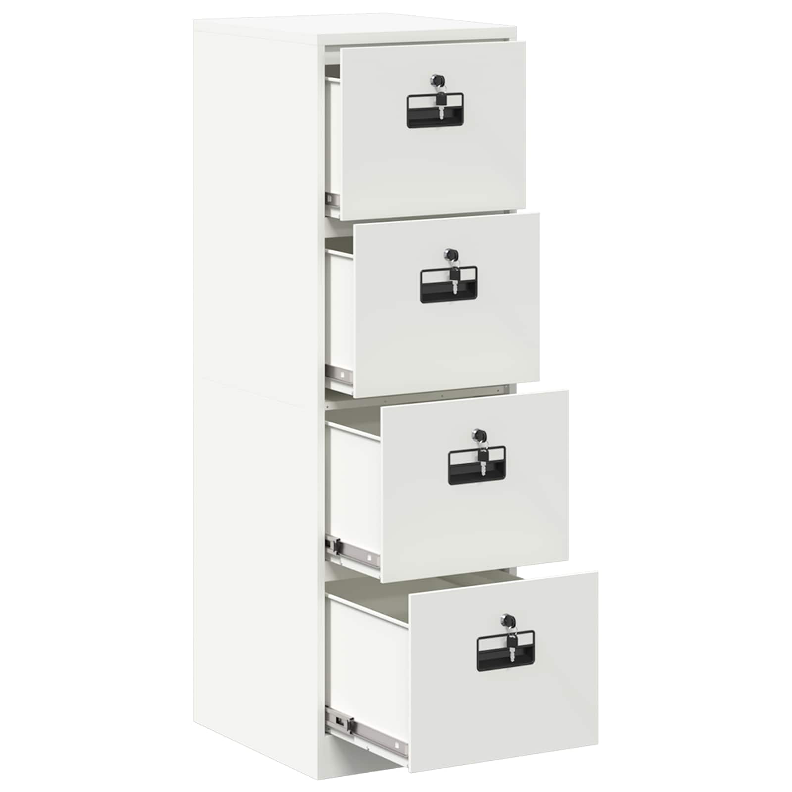 Cabinet de Dossier avec tiroir 2 pcs Blanc 44 x 50 x 106.5 cm - XIOS