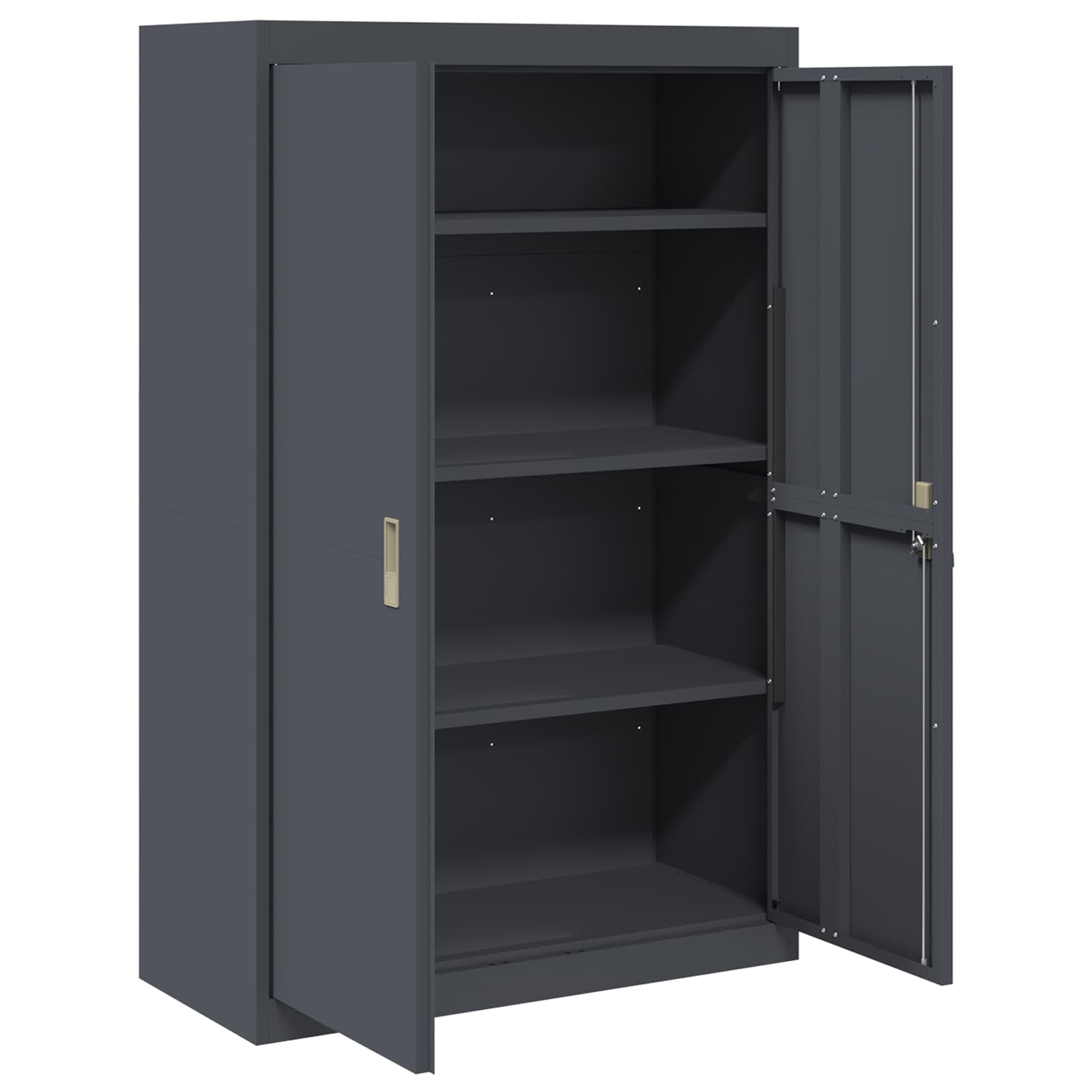 Armoire de rangement 2 pcs Anthracite 90 x 40 x 140 cm - XIOS