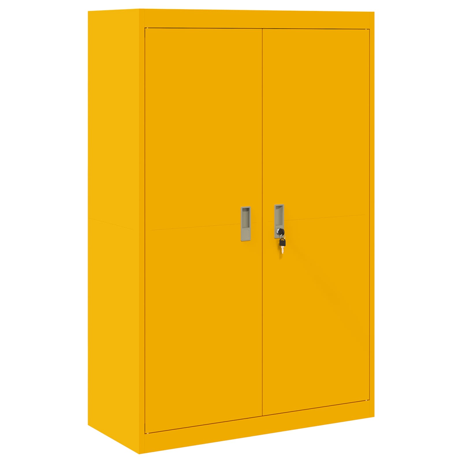 Armoire de rangement 2 pcs Jaune moutarde 90 x 40 x 140 cm - XIOS