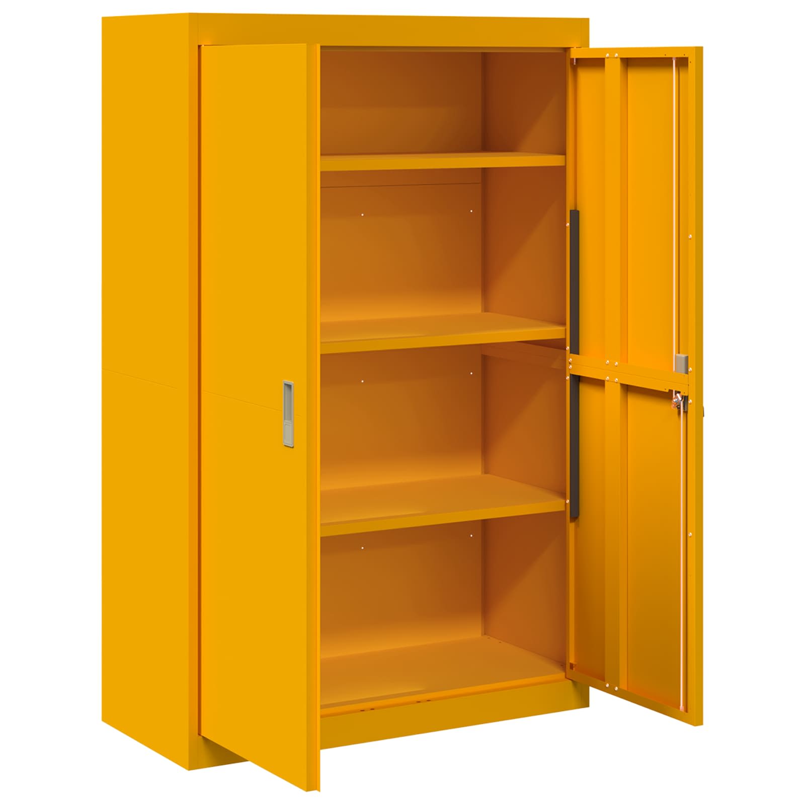 Armoire de rangement 2 pcs Jaune moutarde 90 x 40 x 140 cm - XIOS