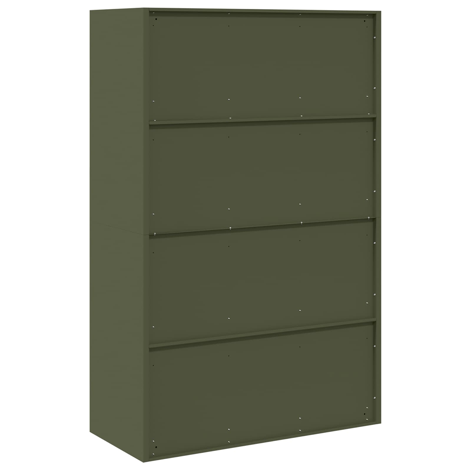 Armoire de rangement 2 pcs Vert olive 90 x 40 x 140 cm - XIOS