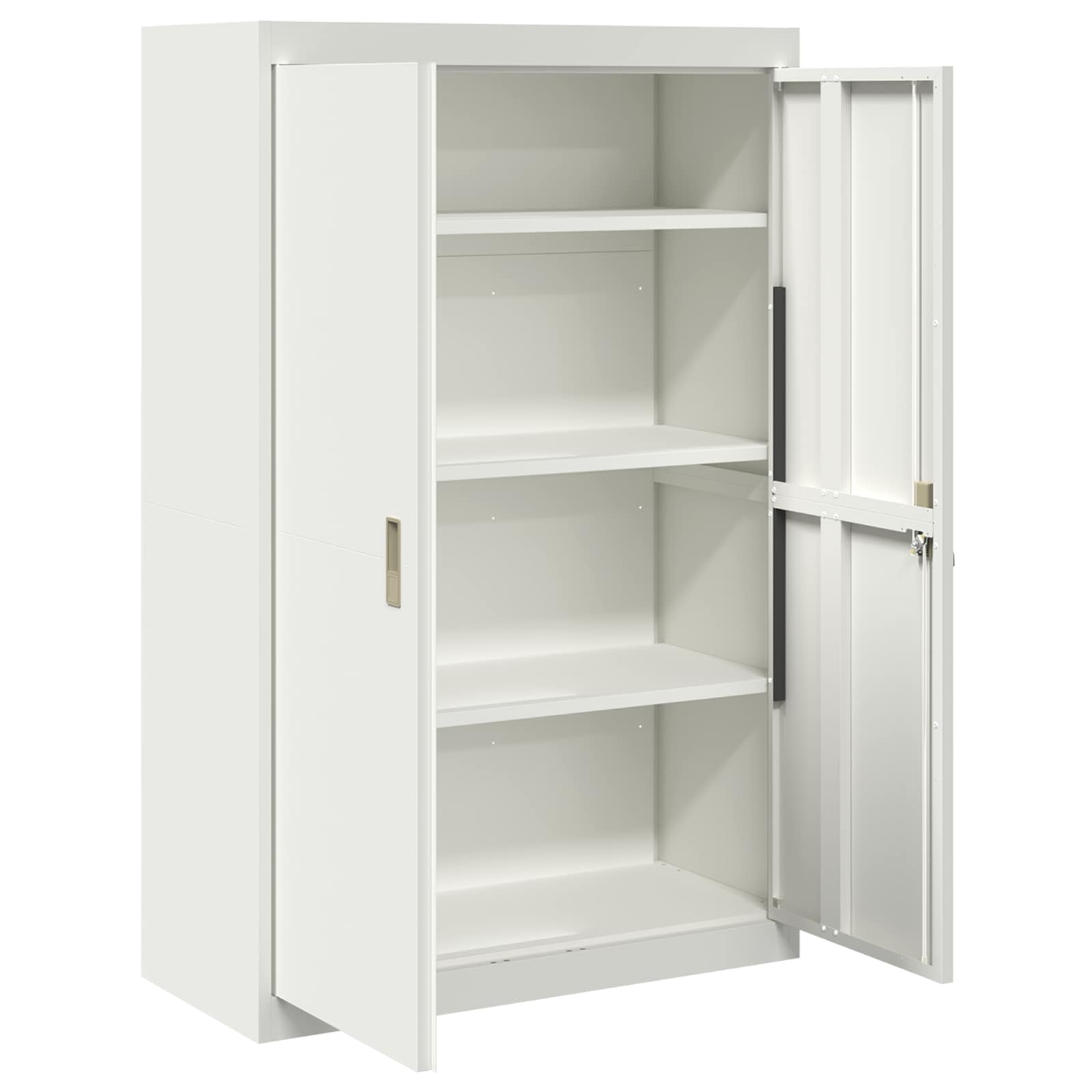 Armoire de rangement avec stockage 2 pcs Blanc 90 x 40 x 140 cm - XIOS