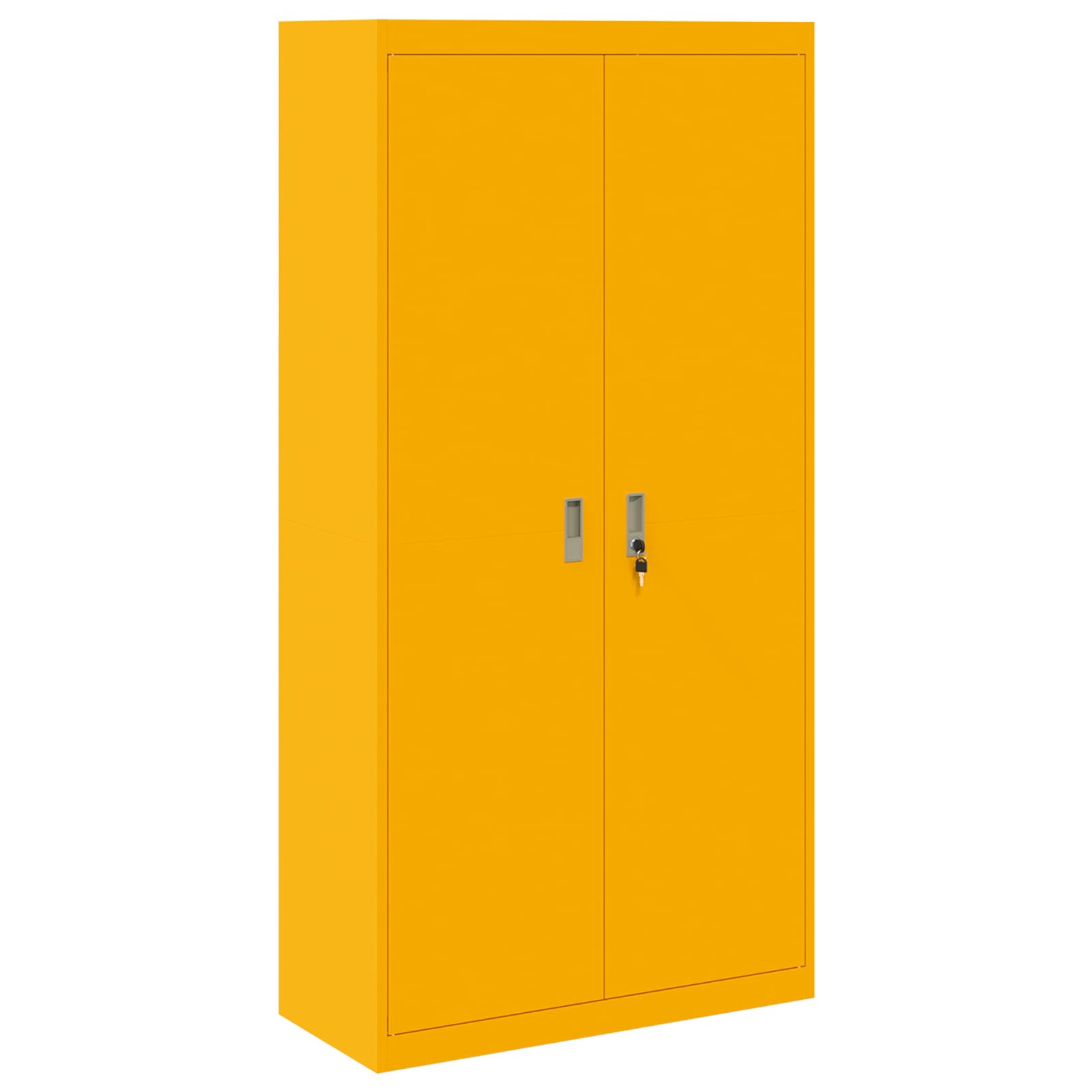 Armoire de rangement 2 pcs Jaune moutarde 90 x 40 x 180 cm - XIOS