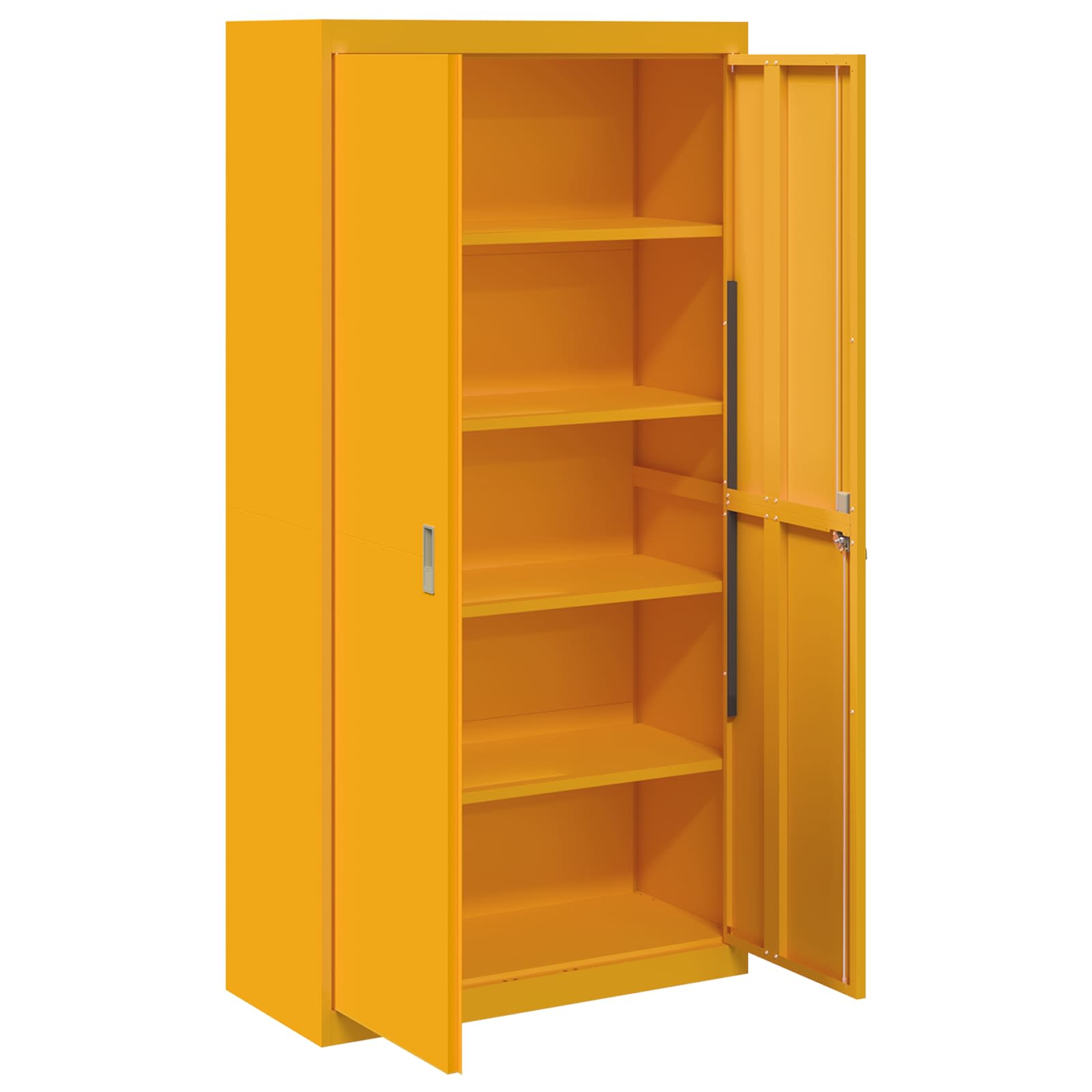 Armoire de rangement 2 pcs Jaune moutarde 90 x 40 x 180 cm - XIOS