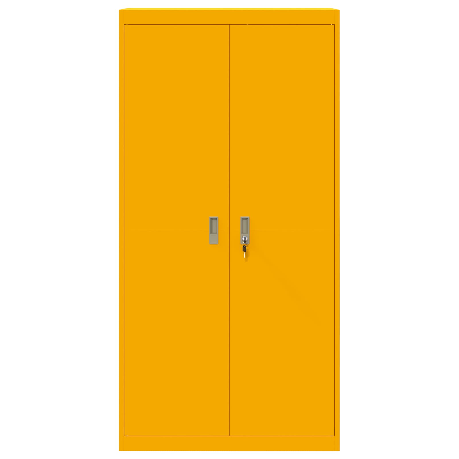 Armoire de rangement 2 pcs Jaune moutarde 90 x 40 x 180 cm - XIOS