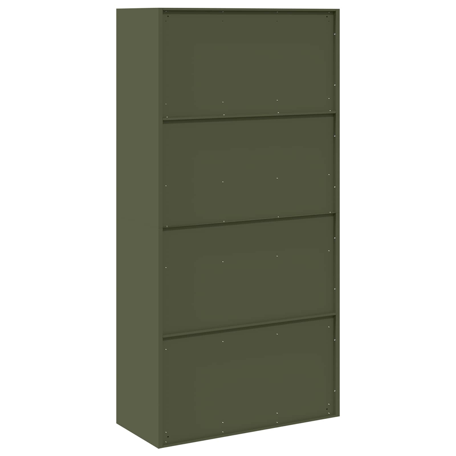 Armoire de rangement 2 pcs Vert olive 90 x 40 x 180 cm - XIOS