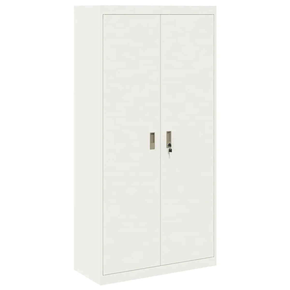 Armoire de rangement Blanc 90 x 40 x 180 cm Acier - XIOS