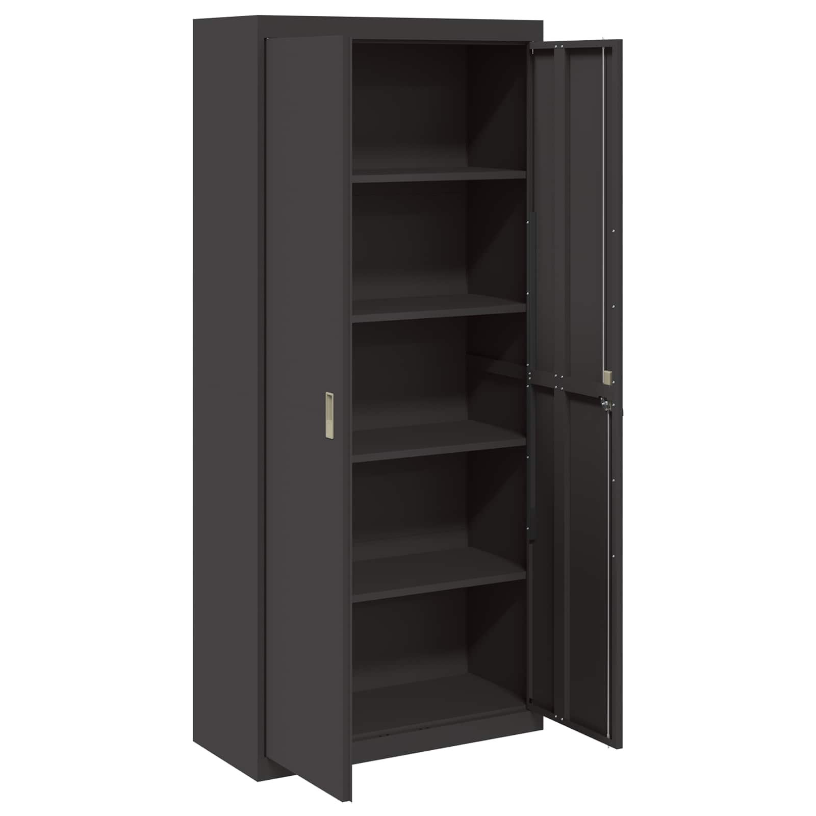 Armoire de rangement avec stockage 2 pcs Noir 90 x 40 x 200 cm - XIOS