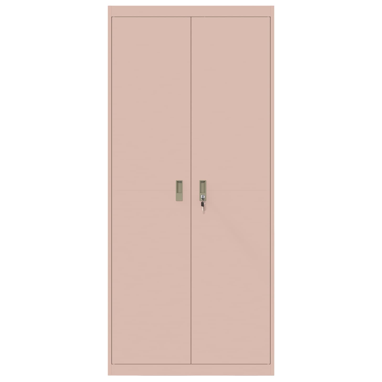Armoire de rangement avec stockage 2 pcs Rose 90 x 40 x 200 cm - XIOS