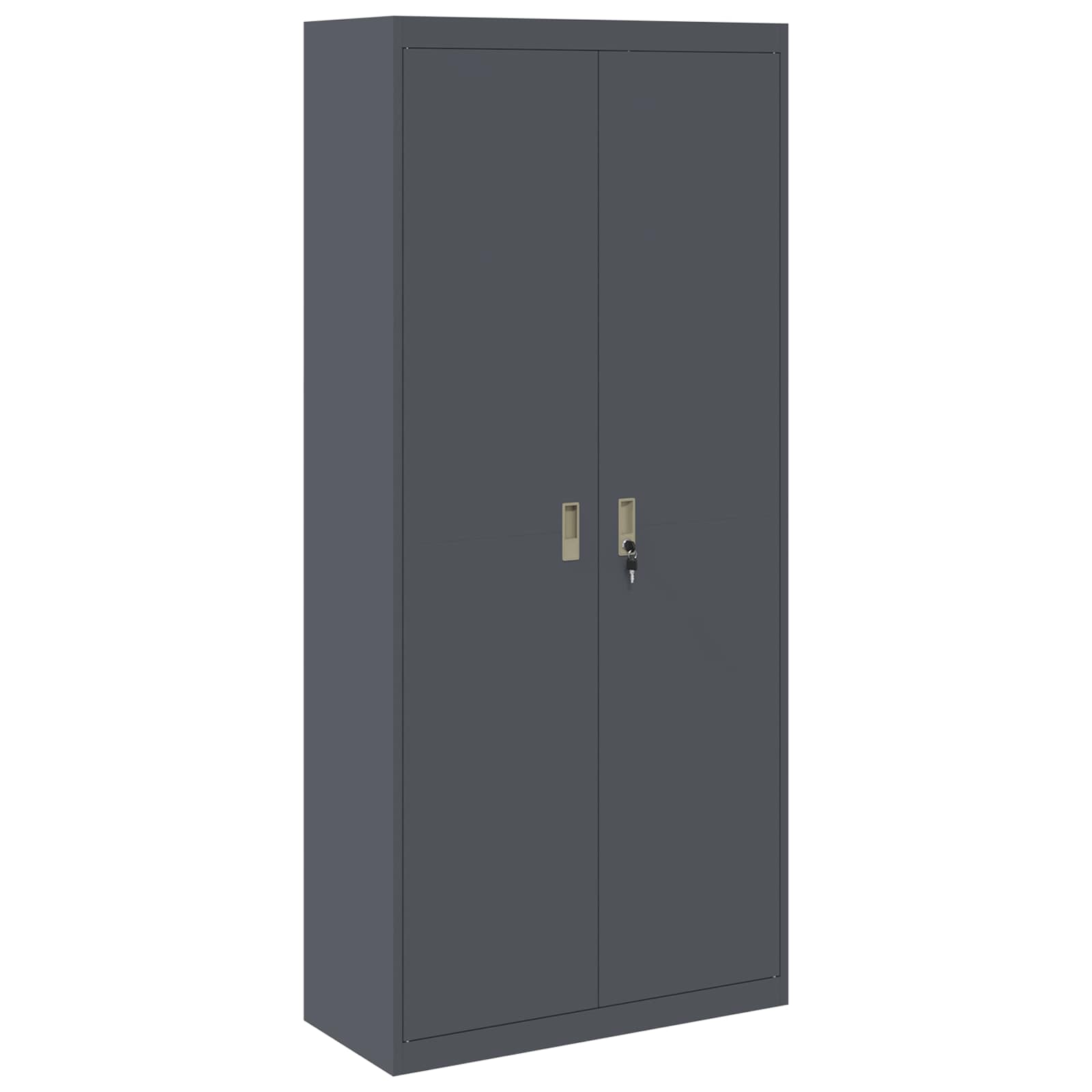 Armoire de rangement 2 pcs Anthracite 90 x 40 x 200 cm - XIOS